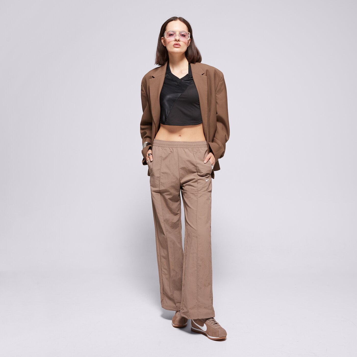 NIKE PÓLÓ W NSW STREET LS CROP JRSY