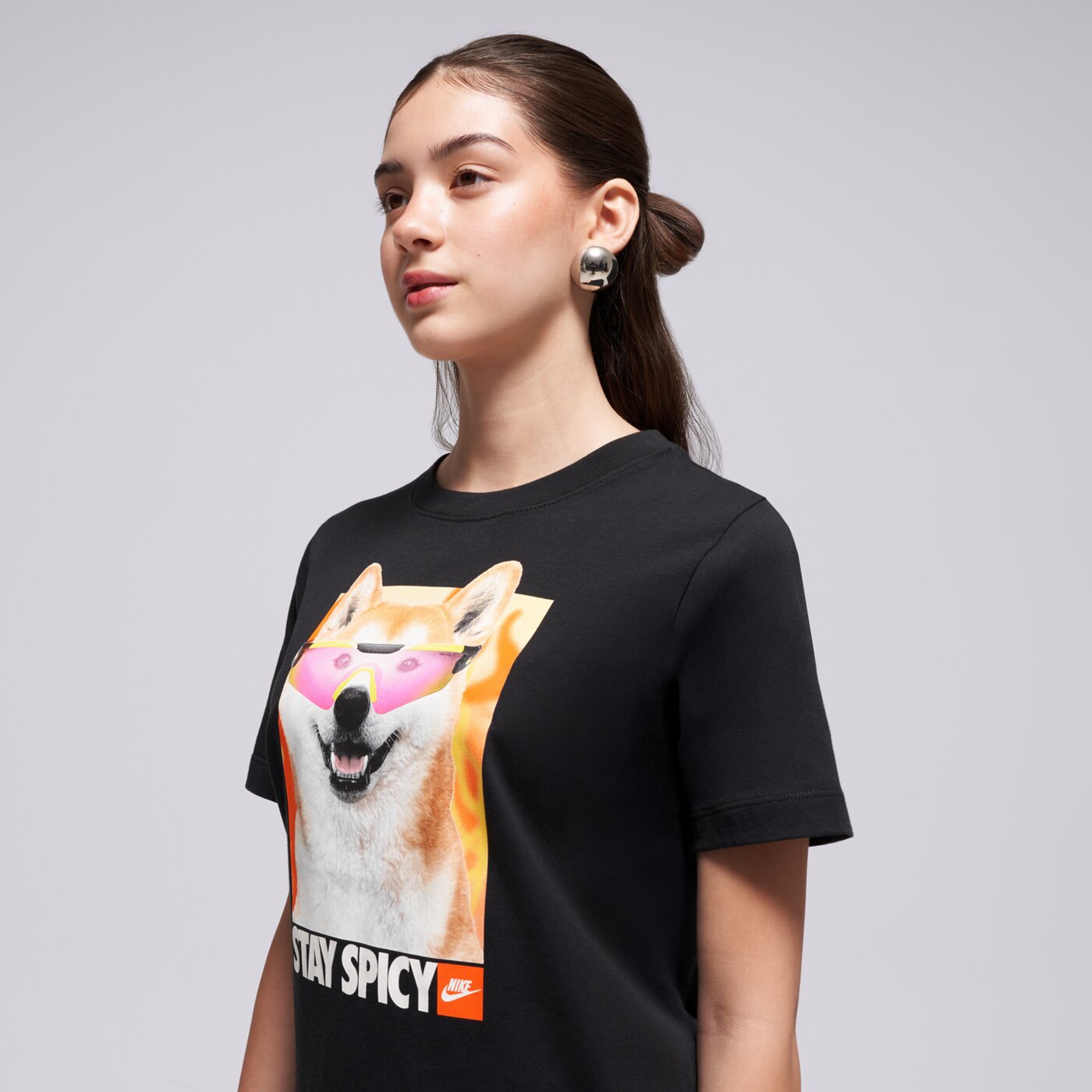 NIKE PÓLÓ K NSW TEE PHOTO SHIBA GIRL