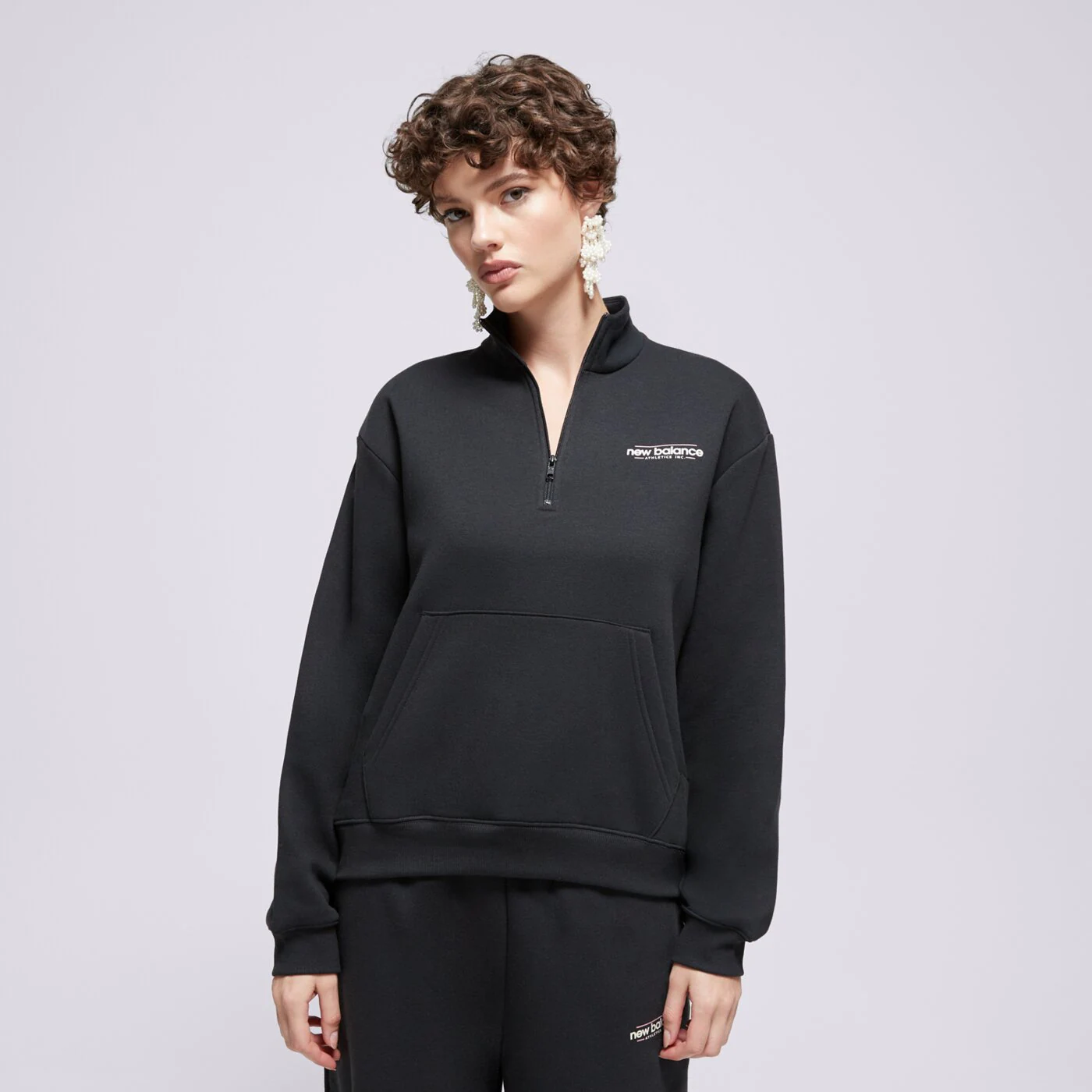 NEW BALANCE PULÓVER REIMAGINED FLEECE HALF ZIP