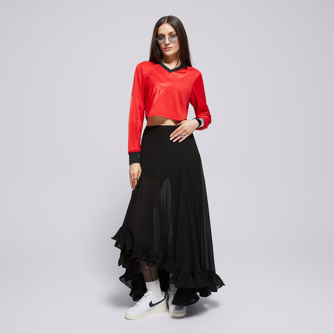 NIKE PÓLÓ W NSW STREET LS CROP JRSY