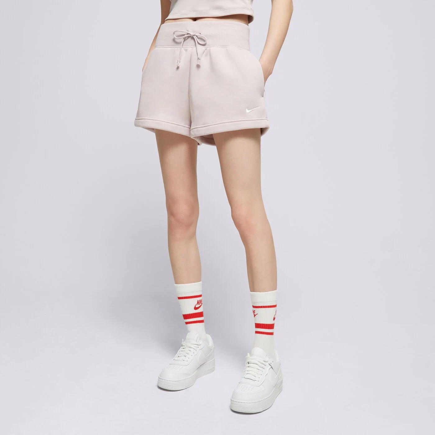 NIKE RÖVIDNADRÁG W NSW PHNX FLC HR SHORT