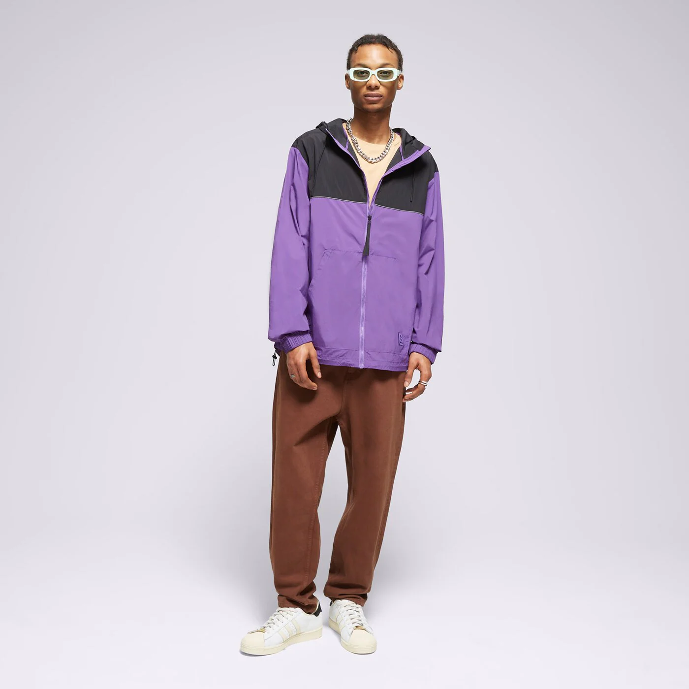 TIMBERLAND KABÁT WINDBREAKER FULL-ZIP JACKET