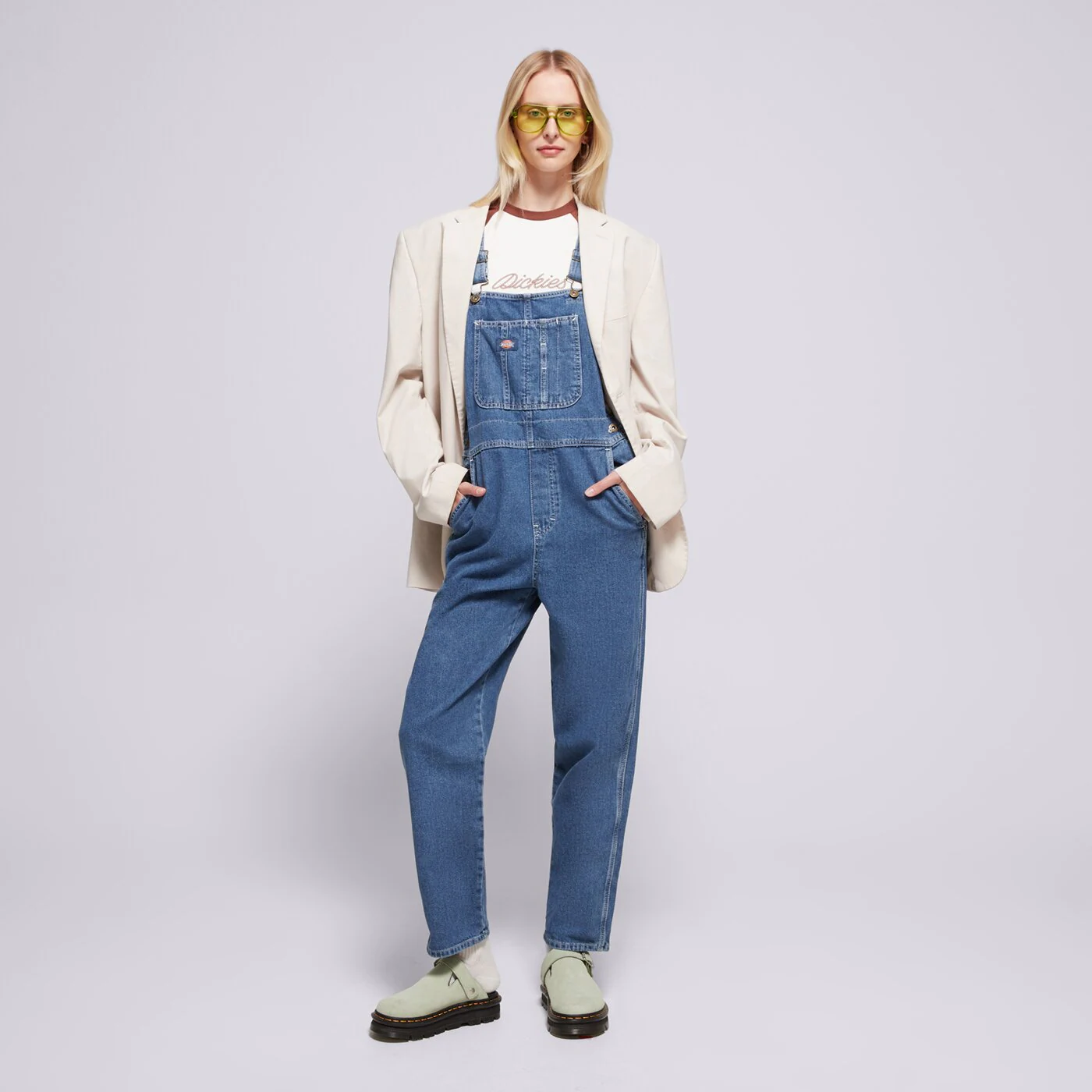 DICKIES NADRÁG DICKIES CLASSIC DENIM BIB W