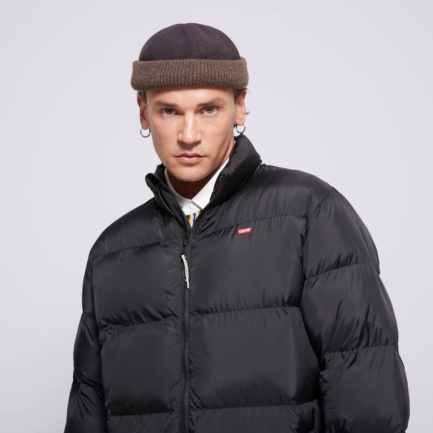 LEVI'S KABÁT TÉLI PIEDMONT SHORT RED BW BLACKS