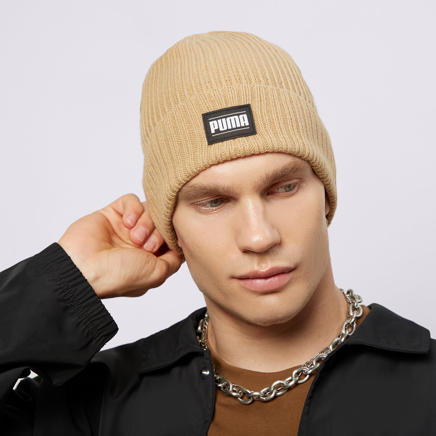 PUMA SAPKA RIBBED CLASSIC CUFF BEANIE