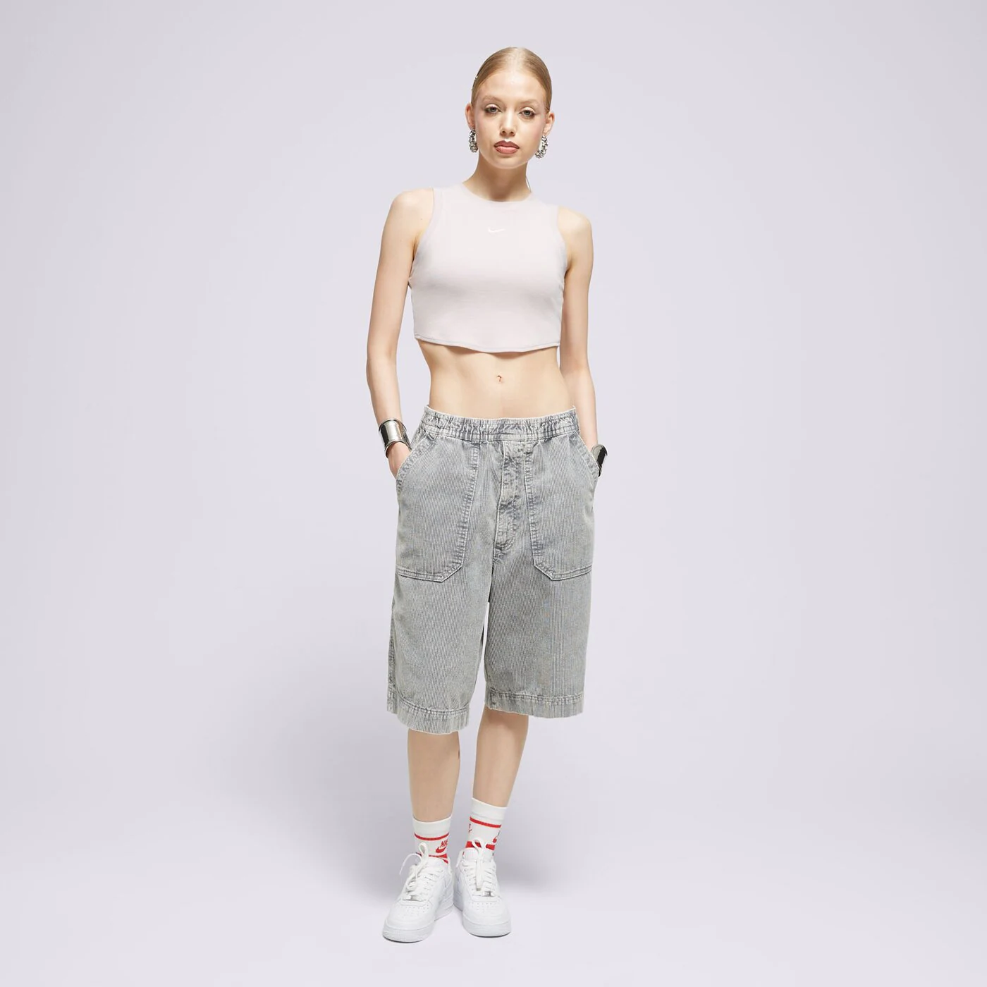 NIKE PÓLÓ W NSW ESSNTL RIB CRP TANK