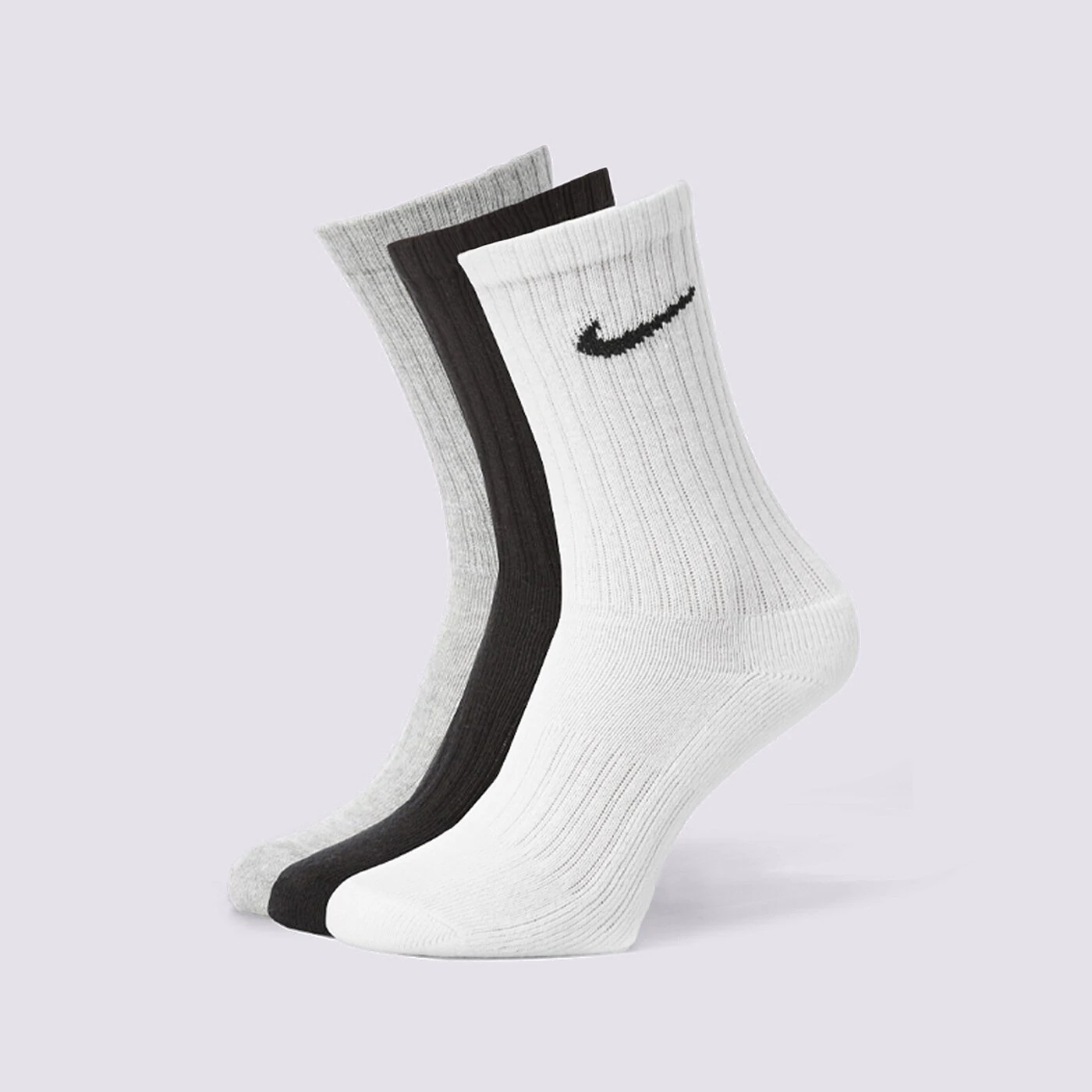 NIKE ZOKNI 3PPK VALUE COTTON CREW