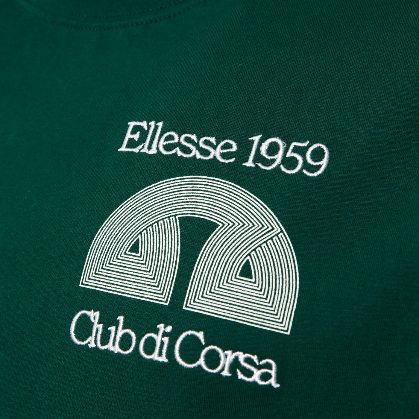 ELLESSE PÓLÓ CLUB DI CORSA TEE DGREEN