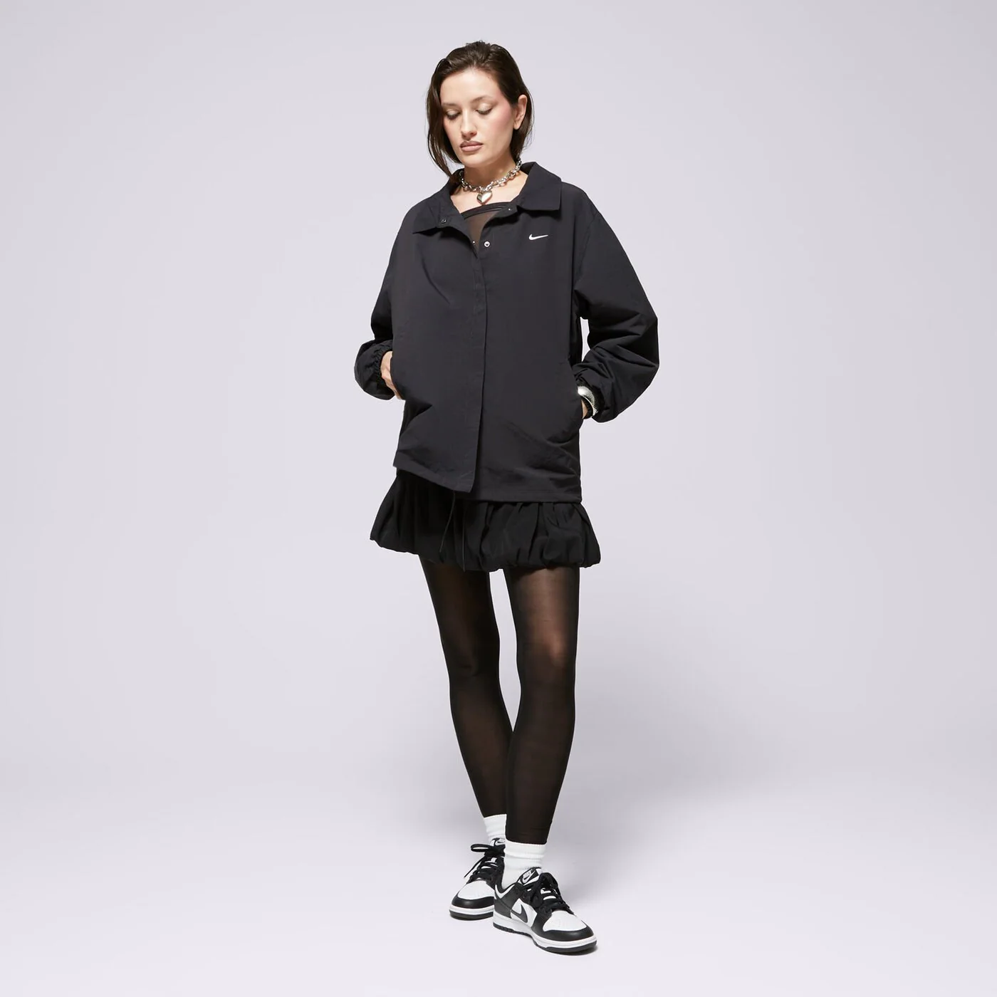 NIKE KABÁT W NSW ESSTL WVN UV HBR CCH JKT