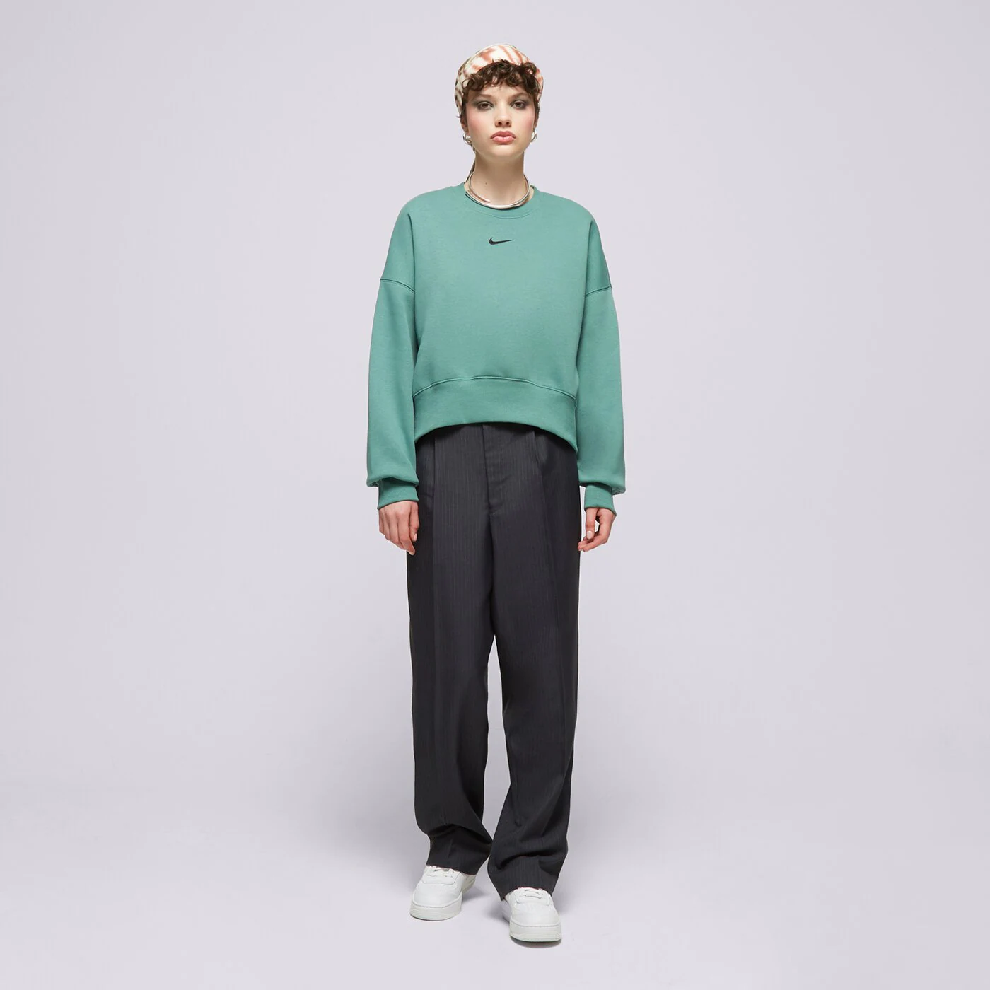 NIKE PULÓVER W NSW PHNX FLC OOS CREW