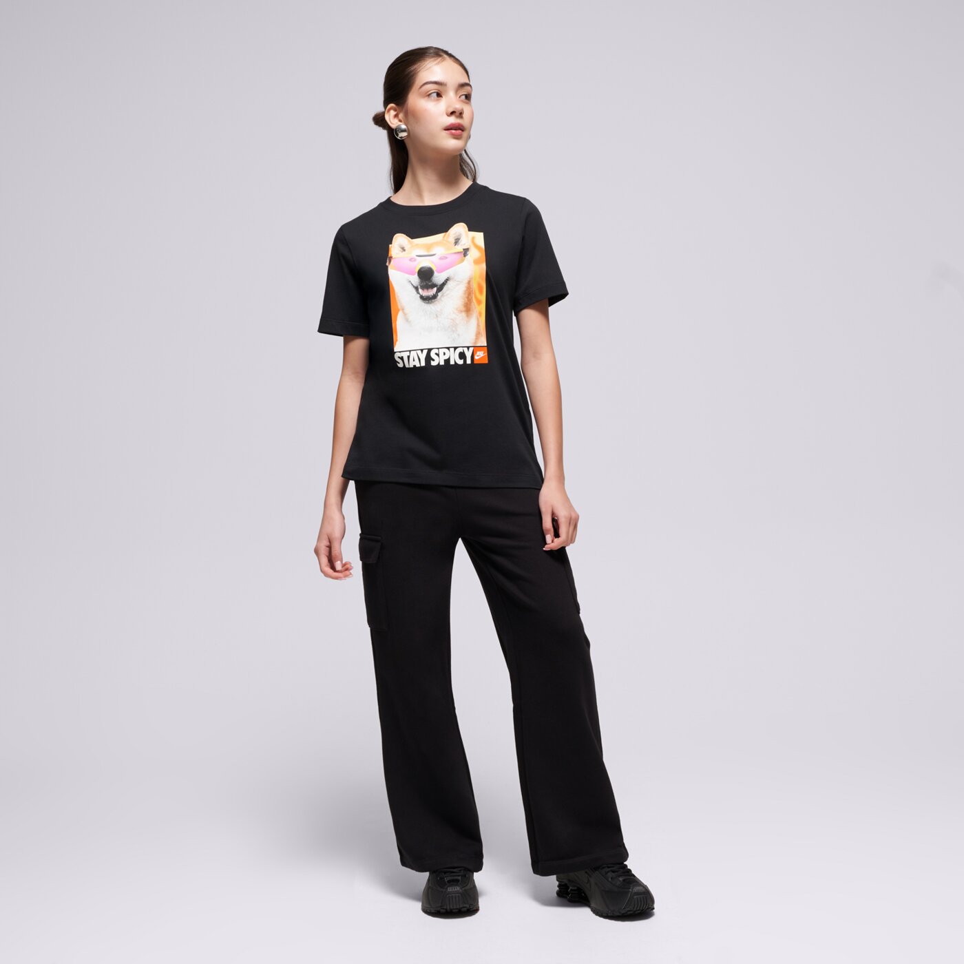 NIKE PÓLÓ K NSW TEE PHOTO SHIBA GIRL