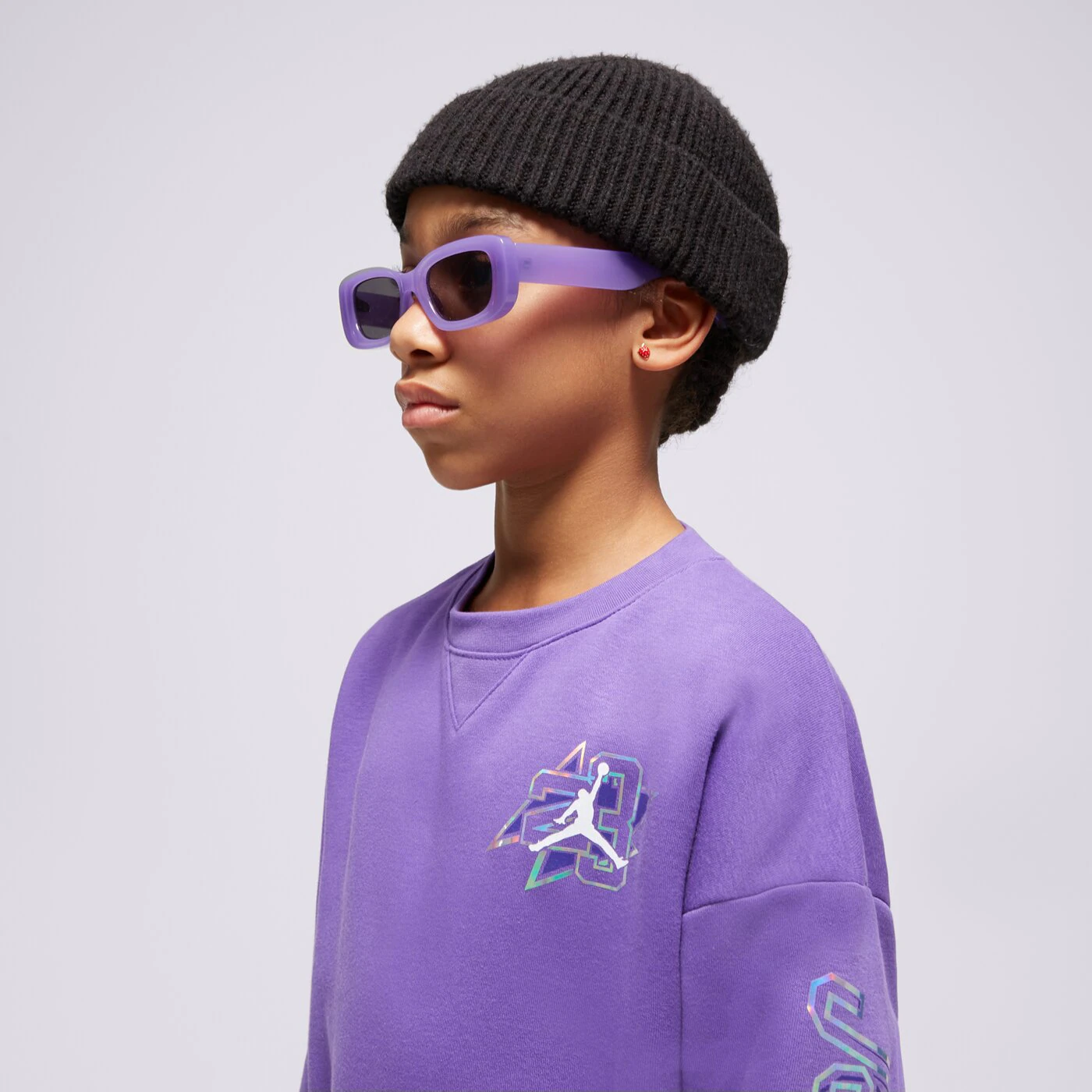 JORDAN PULÓVER TAKE FLIGHT SNAP CREW GIRL