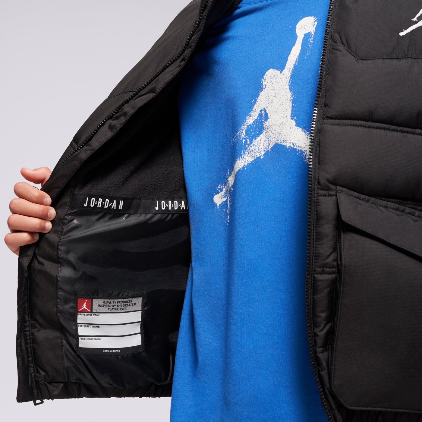 JORDAN UJJATLAN PULÓVER JDB PUFFER FILLED VEST BOY