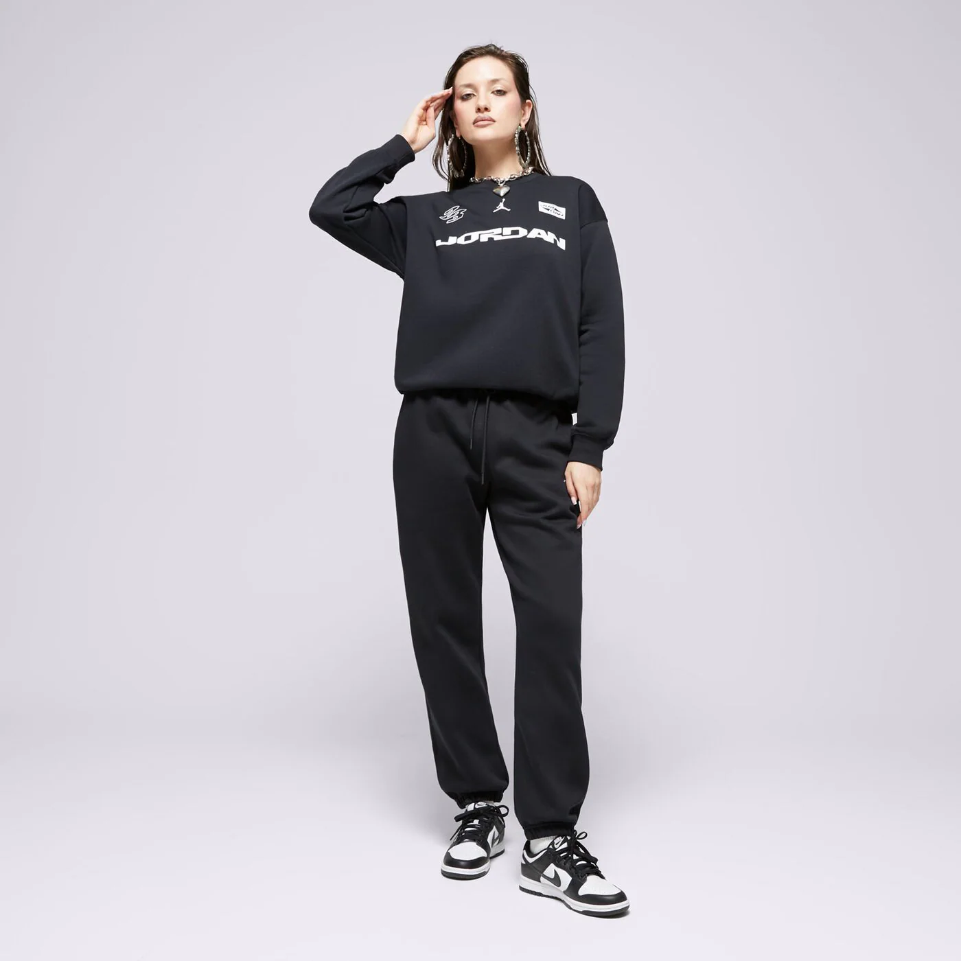 NADRÁG W JORDAN BRKLN FLC PANT 24