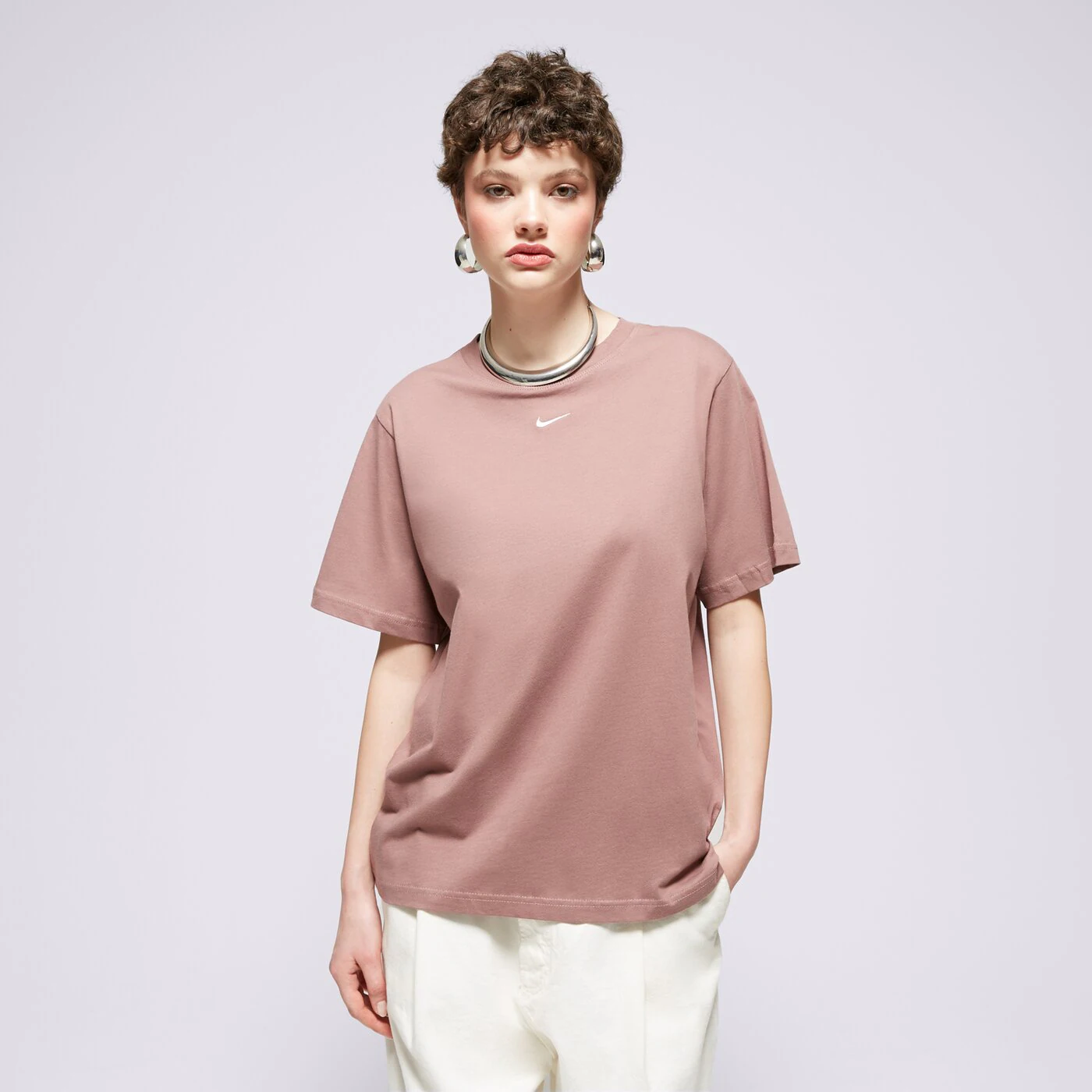 NIKE PÓLÓ W NSW TEE ESSNTL LBR