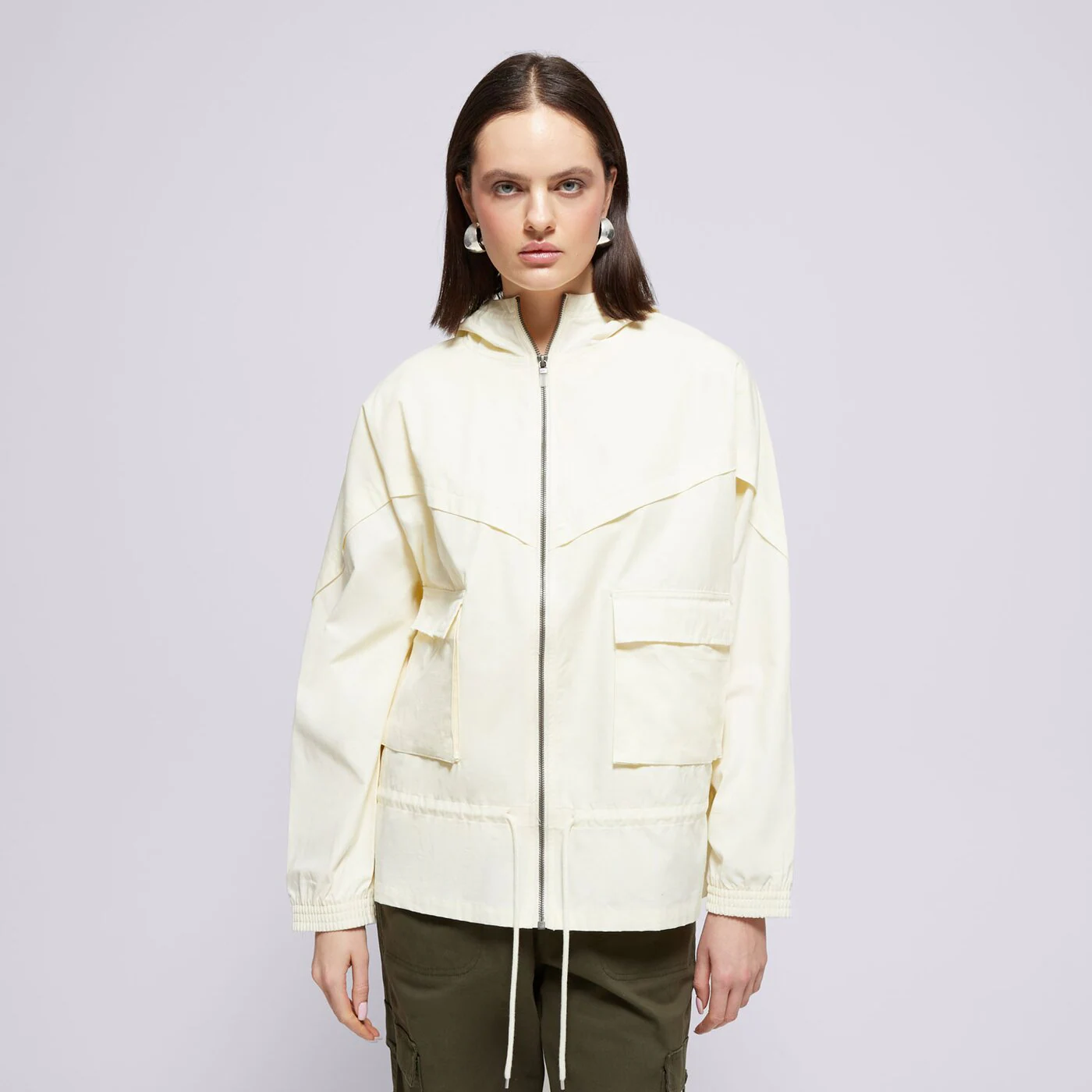 NIKE KABÁT W NSW ICN CLSH JKT WR CANVAS