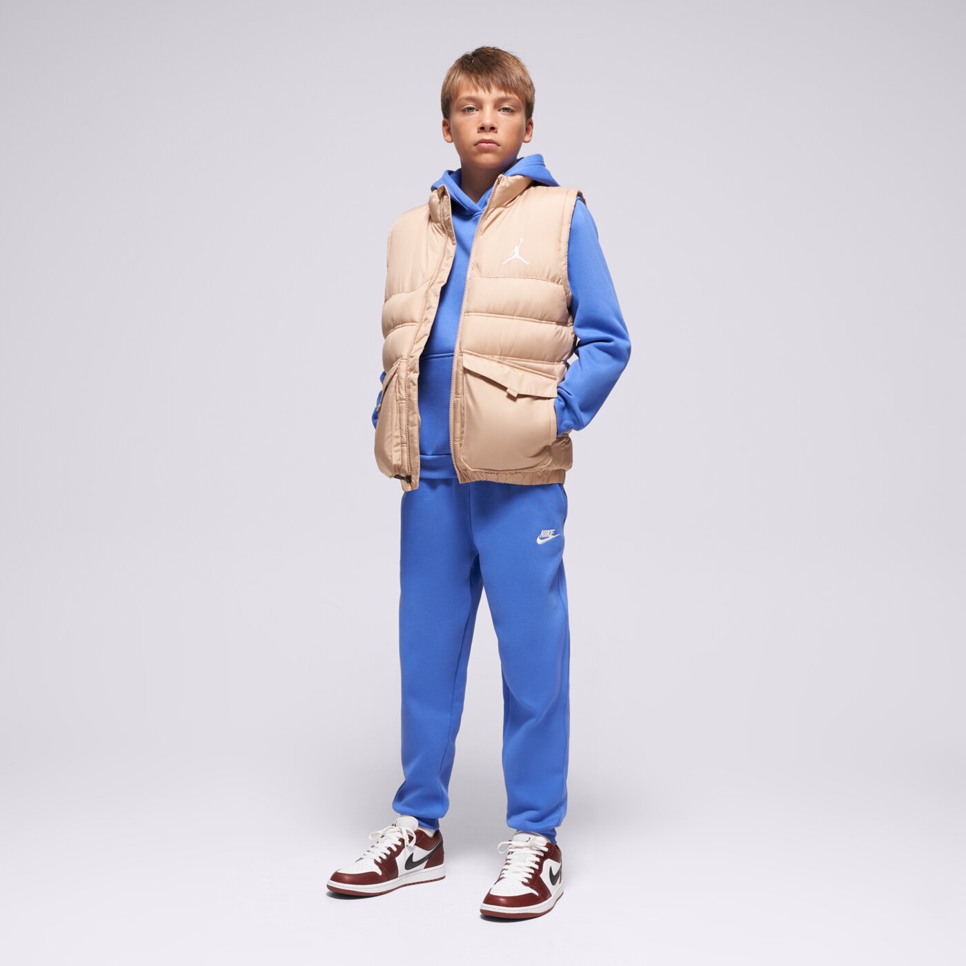 NIKE NADRÁG K NSW CLUB FLC JGGR LBR BOY