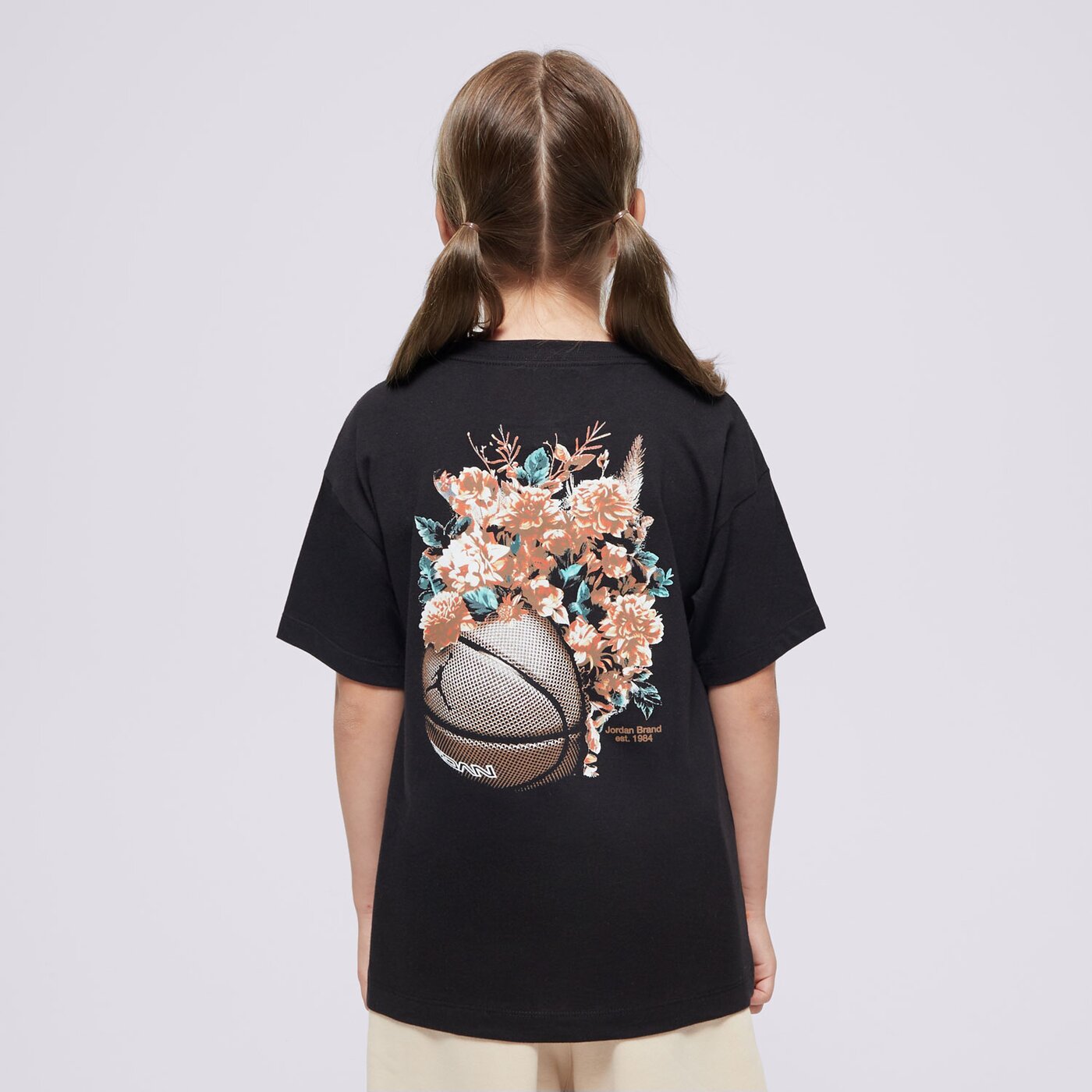 JORDAN PÓLÓ JDG FLORAL JUMPMAN SS TEE GIRL