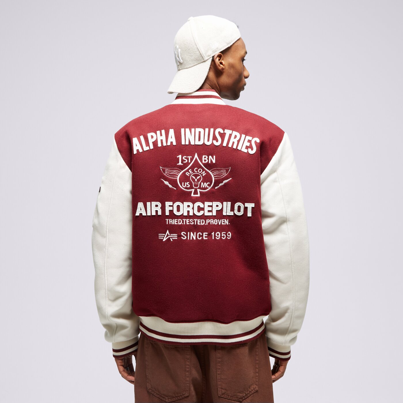 ALPHA INDUSTRIES KABÁT VARSITY AIR FORCE