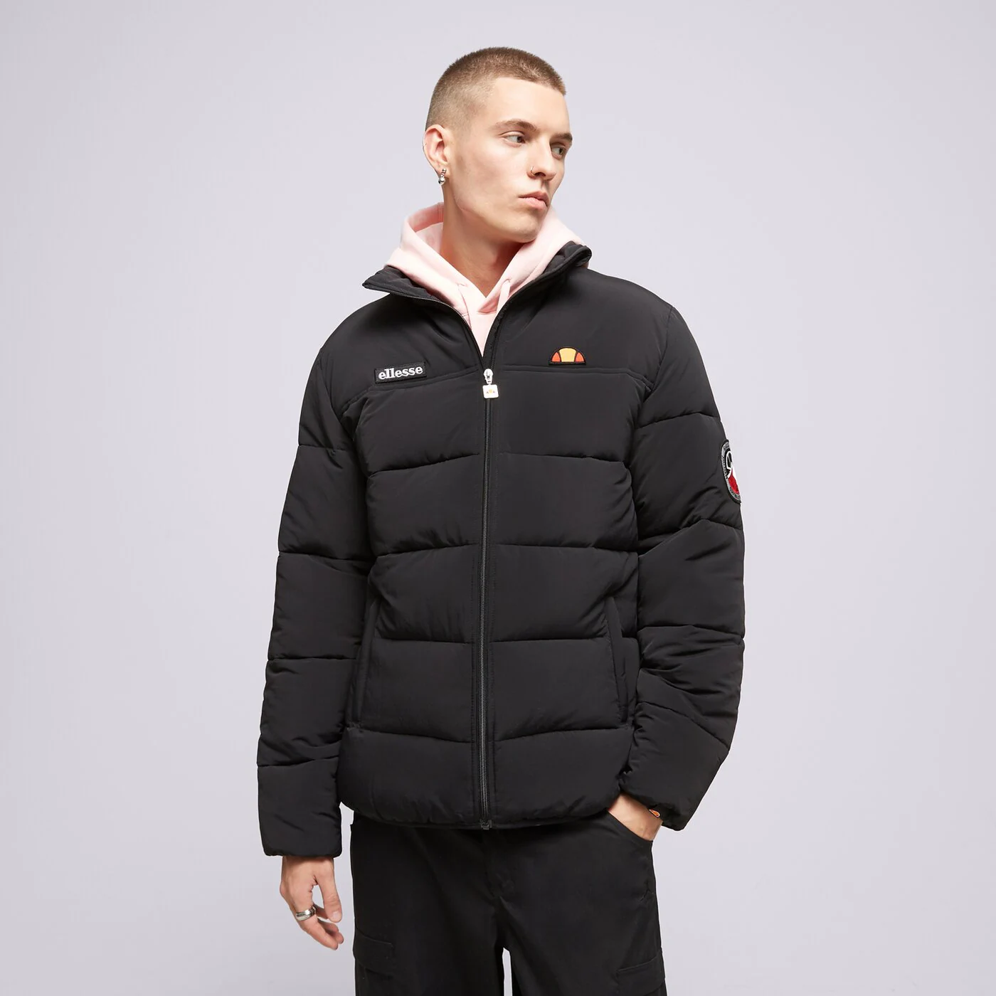 ELLESSE KABÁT TÉLI NEBULA BLK PADDED JACKET