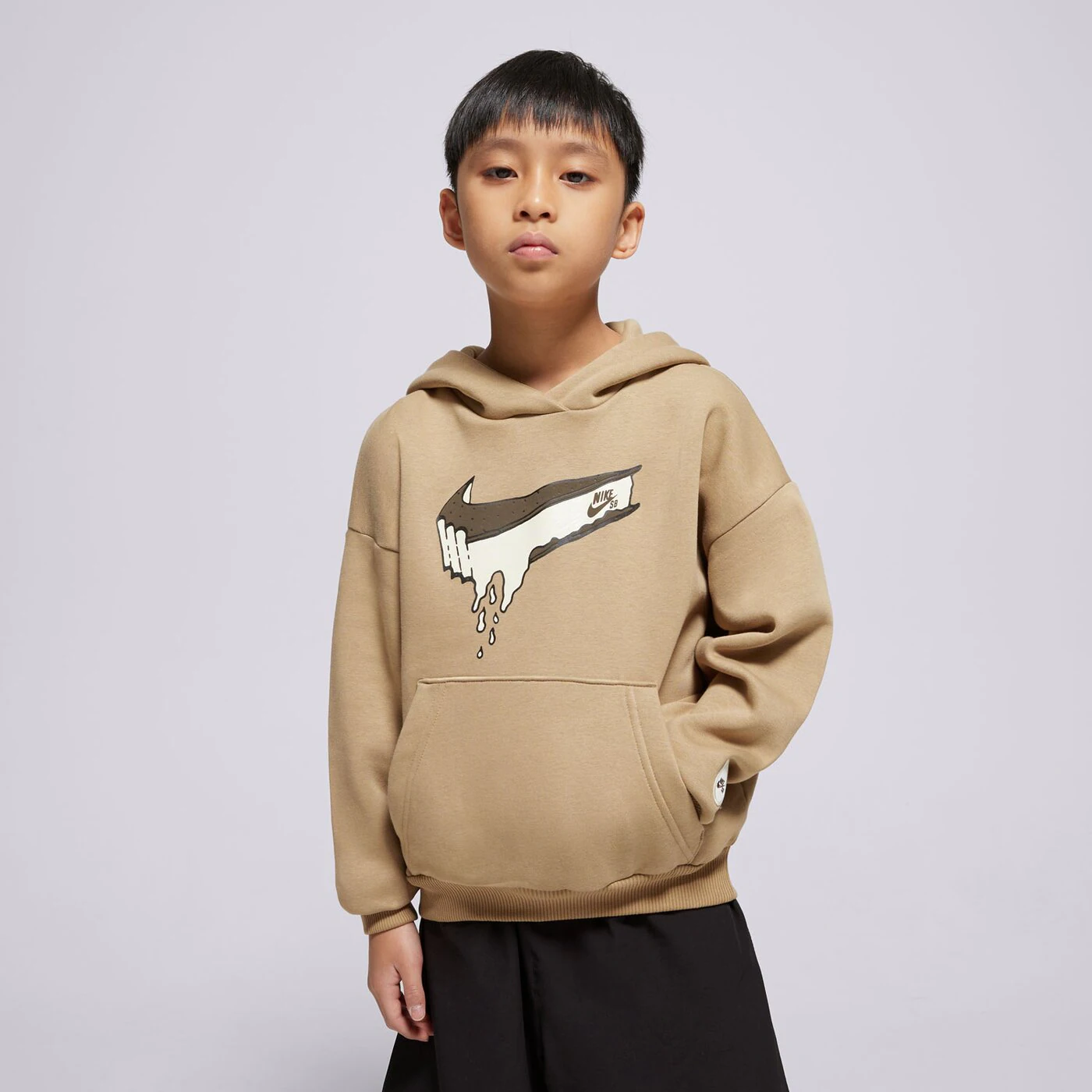 NIKE PULÓVER KAPUCNIS K NIKE SB FLC HOODIE BOY