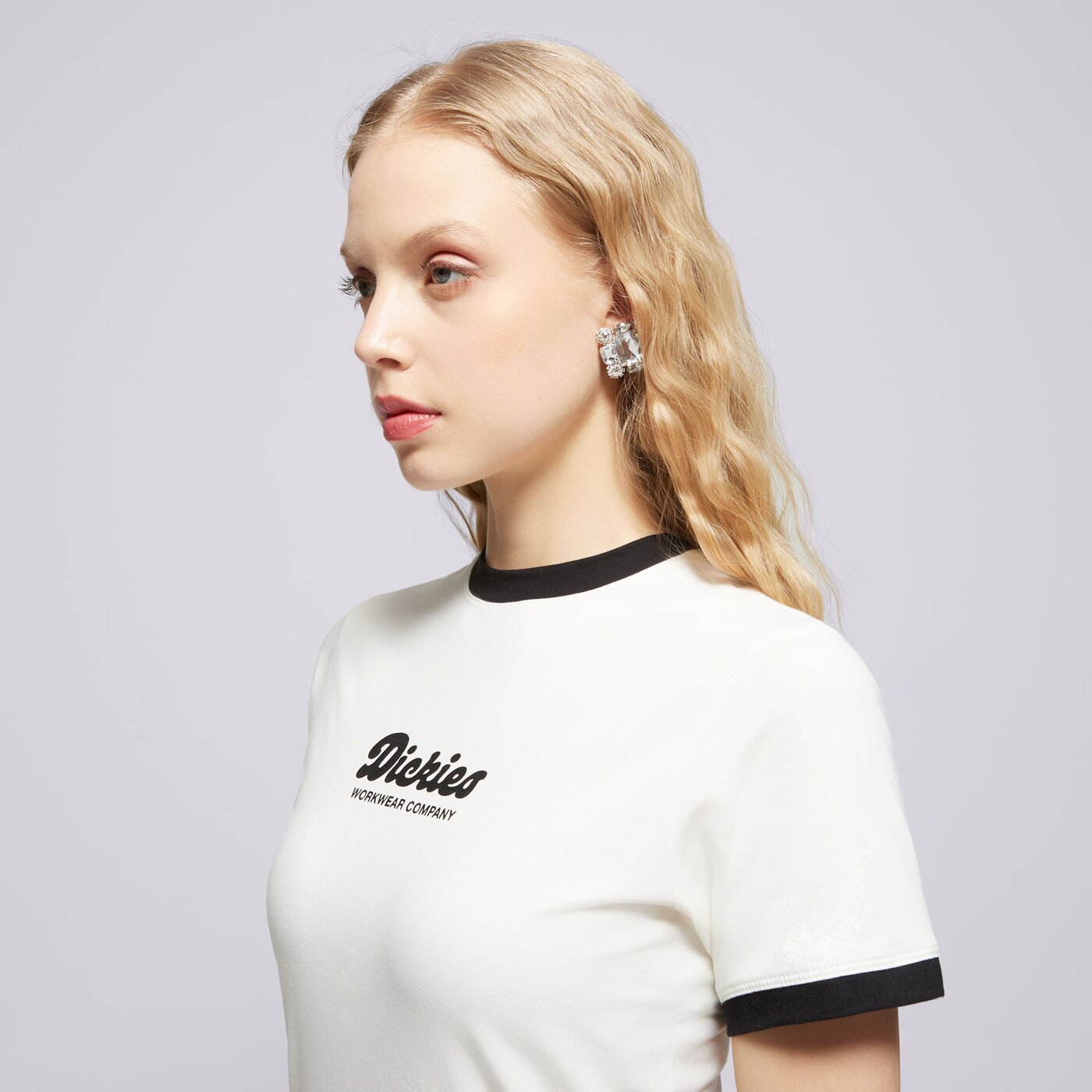 DICKIES PÓLÓ LEWISTOWN RINGER SS TEE W