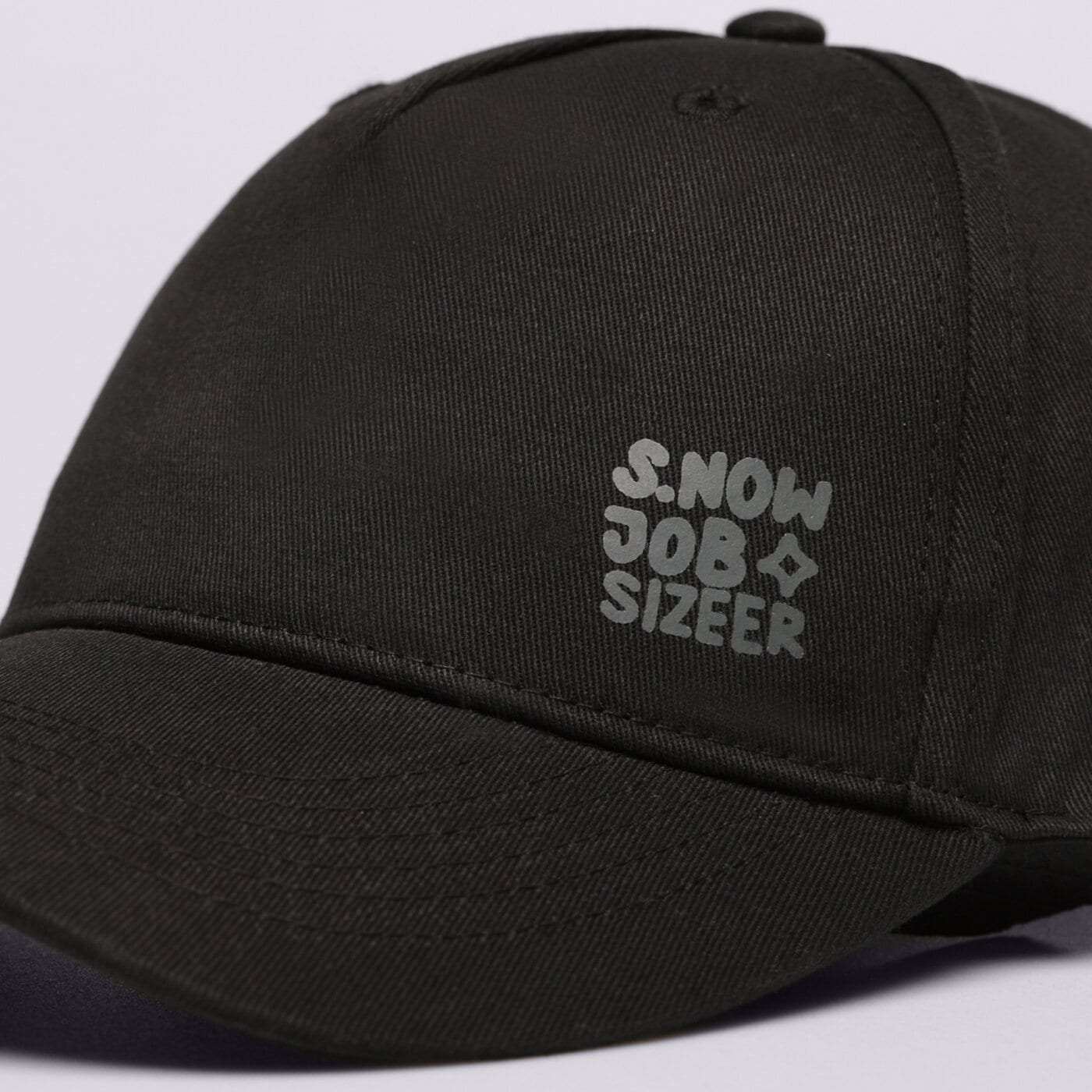 S.NOW JOB SIZEER CAP BLACK