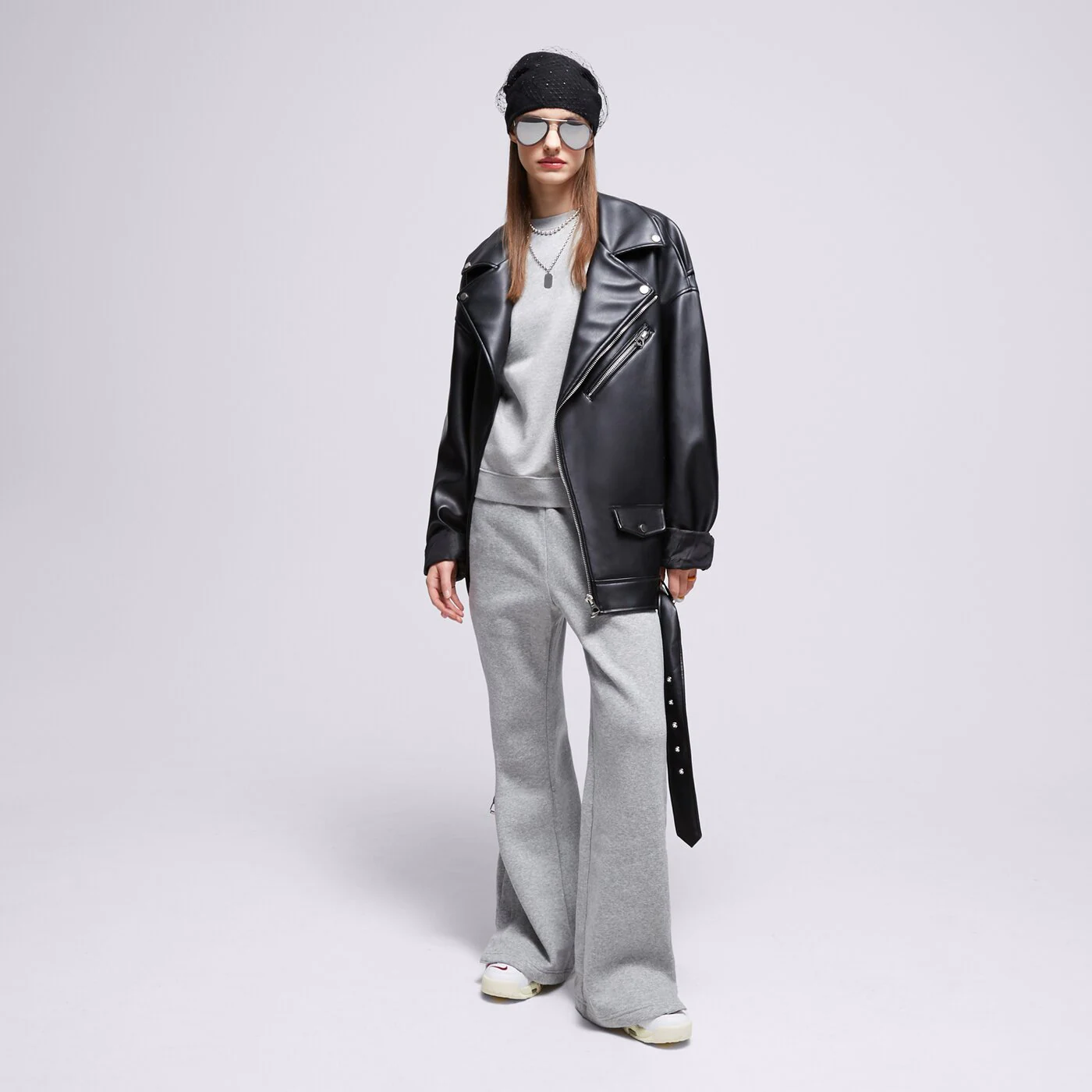 NIKE NADRÁG W NSW PHNX FLC HR PANT WIDE