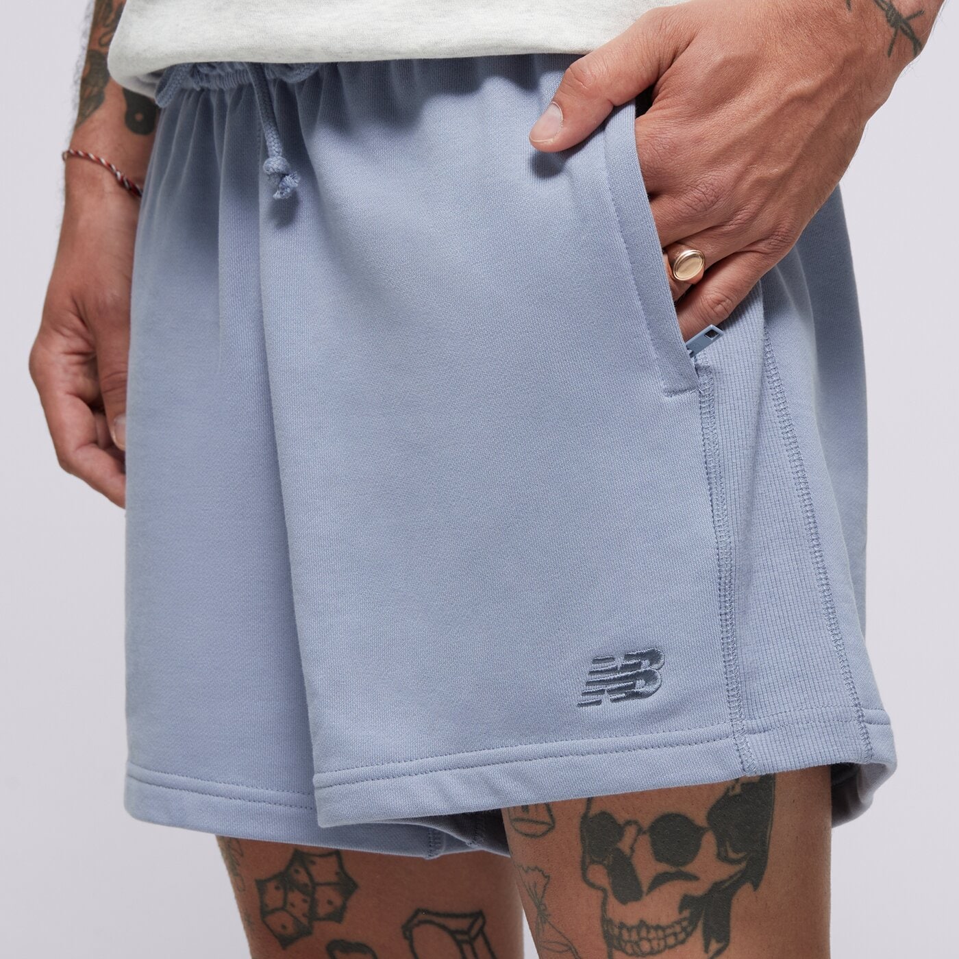 NEW BALANCE RÖVIDNADRÁG ATHLETICS   FRENCH TERRY SHORT 5