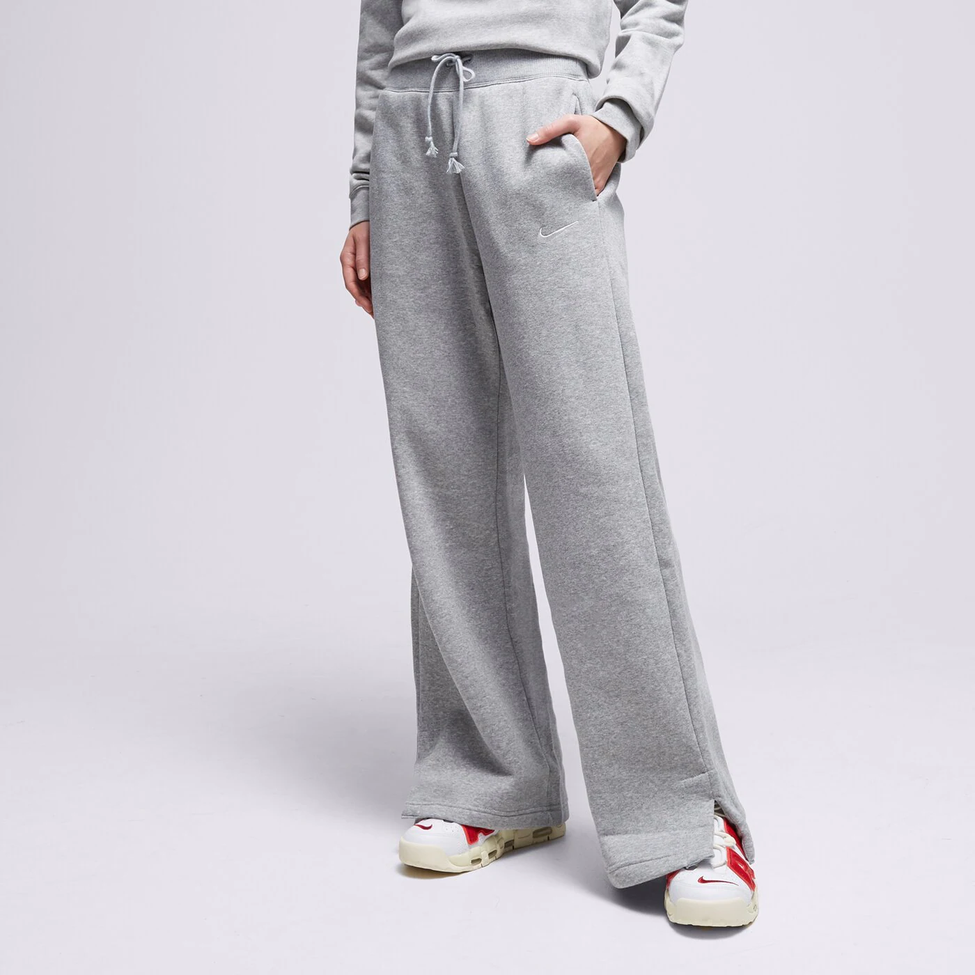 NIKE NADRÁG W NSW PHNX FLC HR PANT WIDE