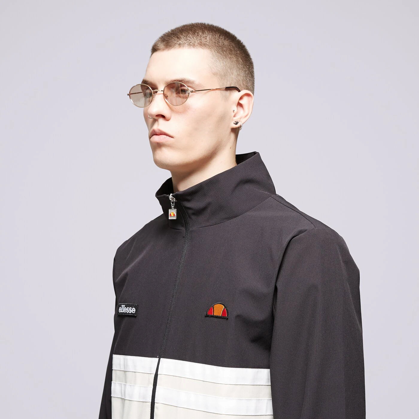 ELLESSE KABÁT LOSELLI JACKET BLK/OFF WHT