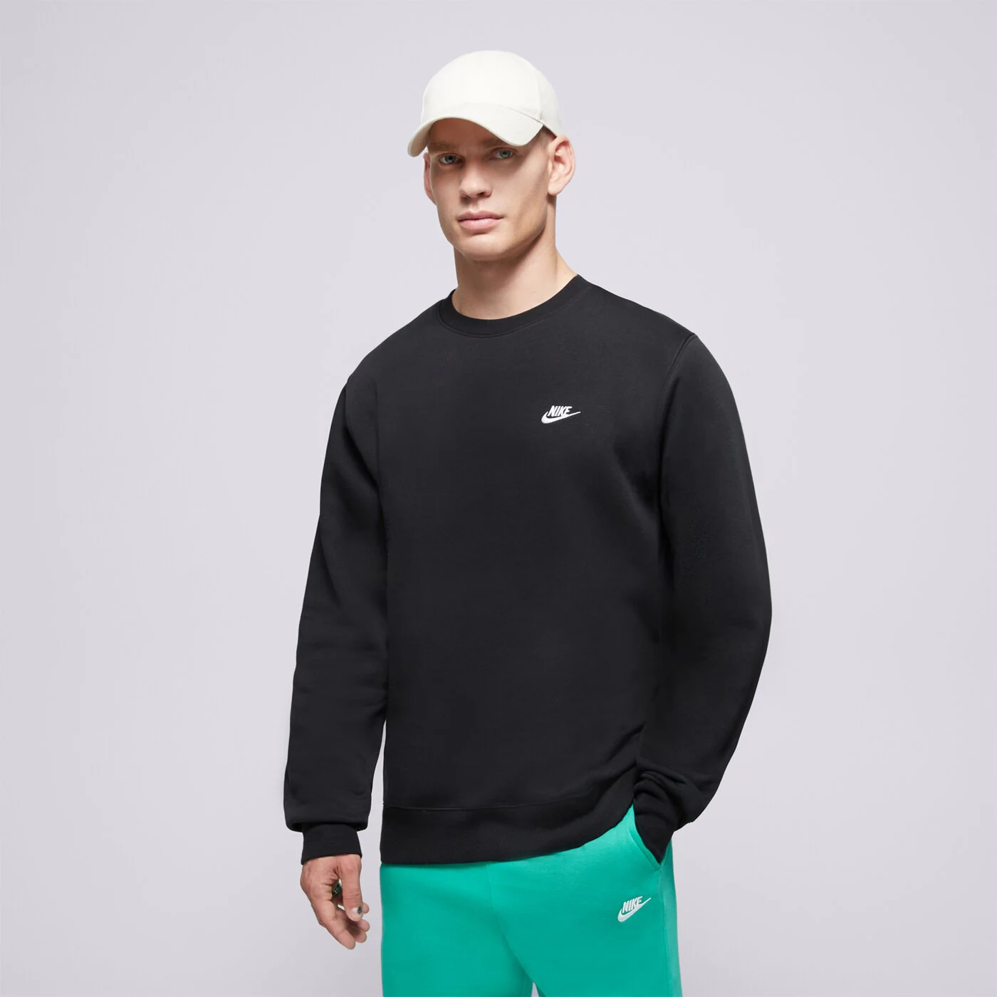 NIKE PULÓVER M NK CLUB BB CREW