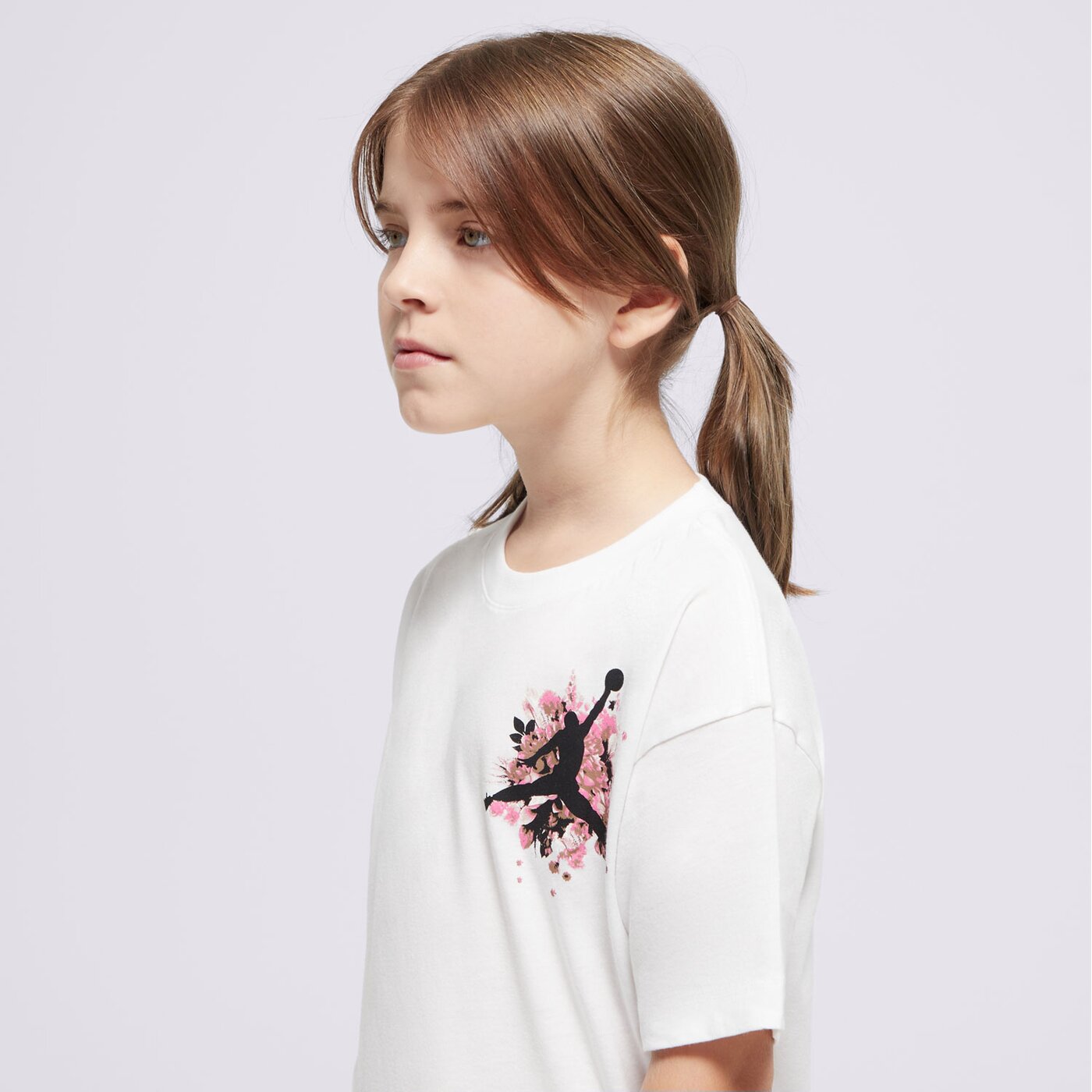 JORDAN PÓLÓ JDG FLORAL JUMPMAN SS TEE GIRL