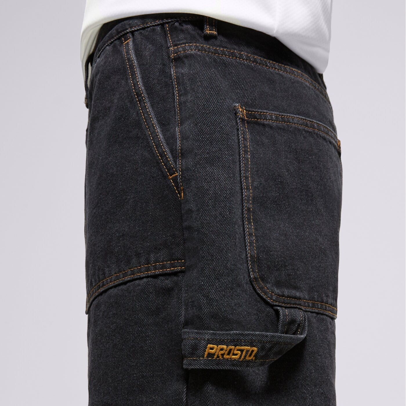 PROSTO RÖVIDNADRÁG JEANS SHORTS BAGGY ZAXX