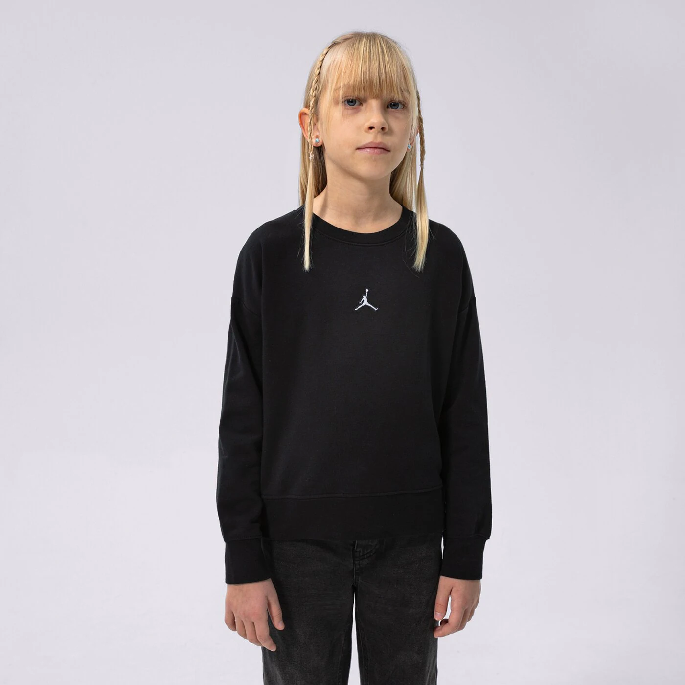 JORDAN PULÓVER ESSENTIALS CREW GIRL