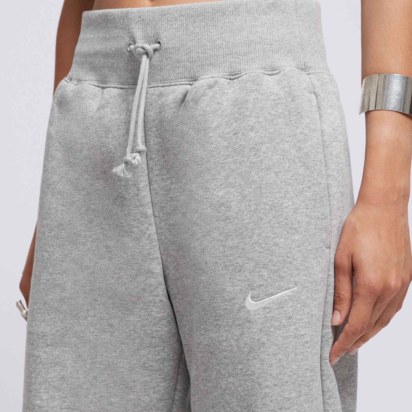 NIKE NADRÁG W NSW PHNX FLC HR CROP SWTP