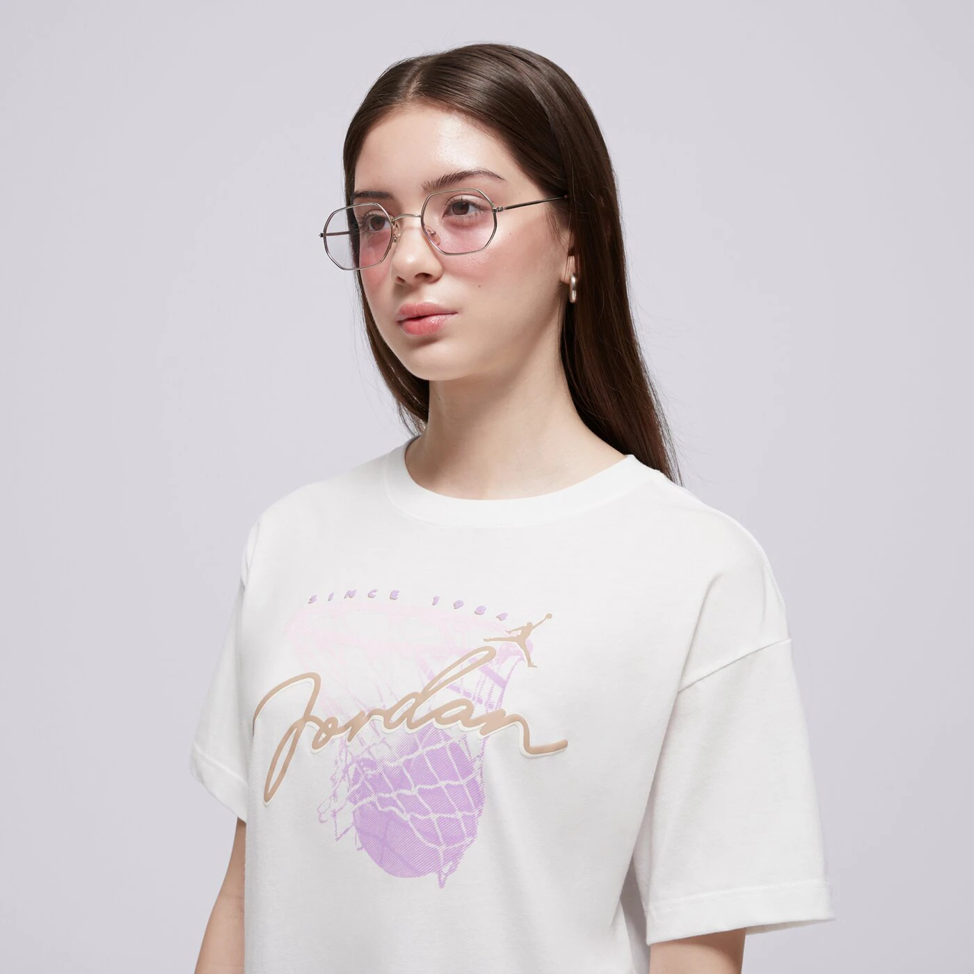 JORDAN PÓLÓ JDG HOOP CLASSICS SS TEE GIRL