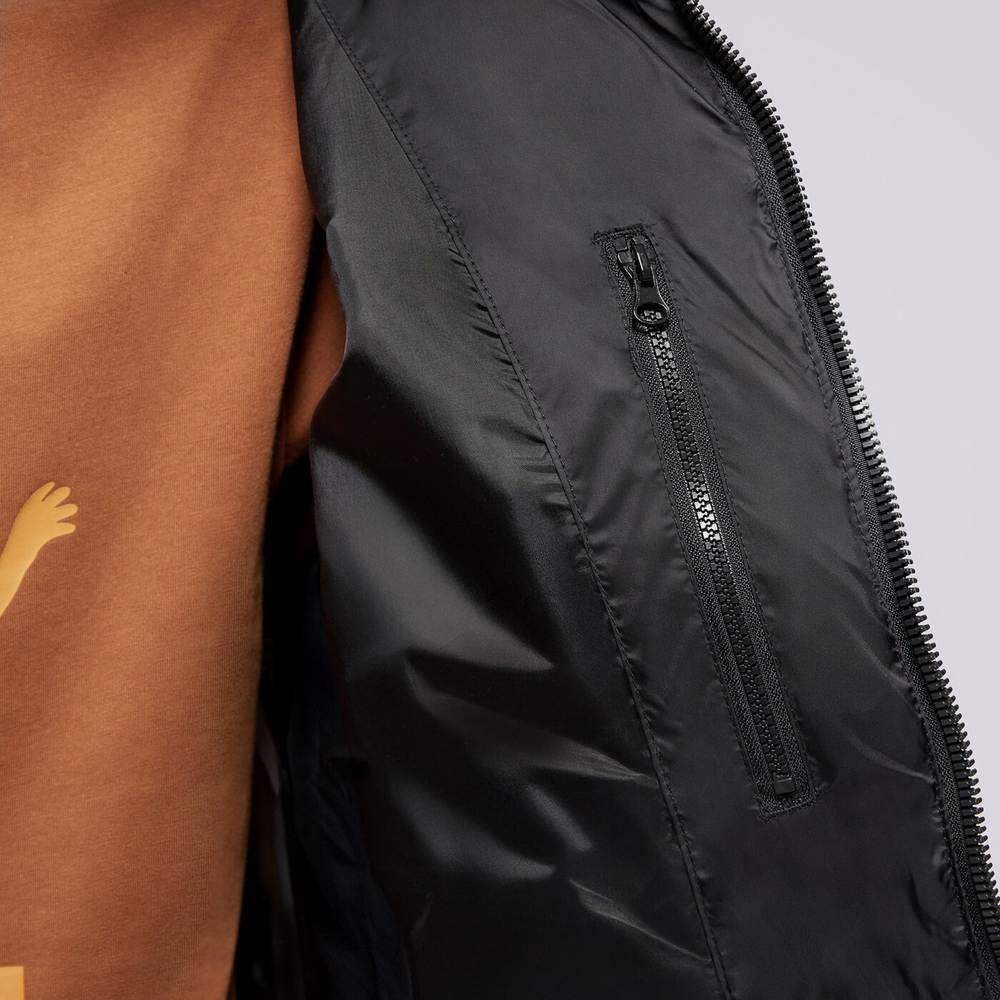 ELLESSE KABÁT PEHELY ARGENT PADDED BLK/GREEN PADDED JACKET