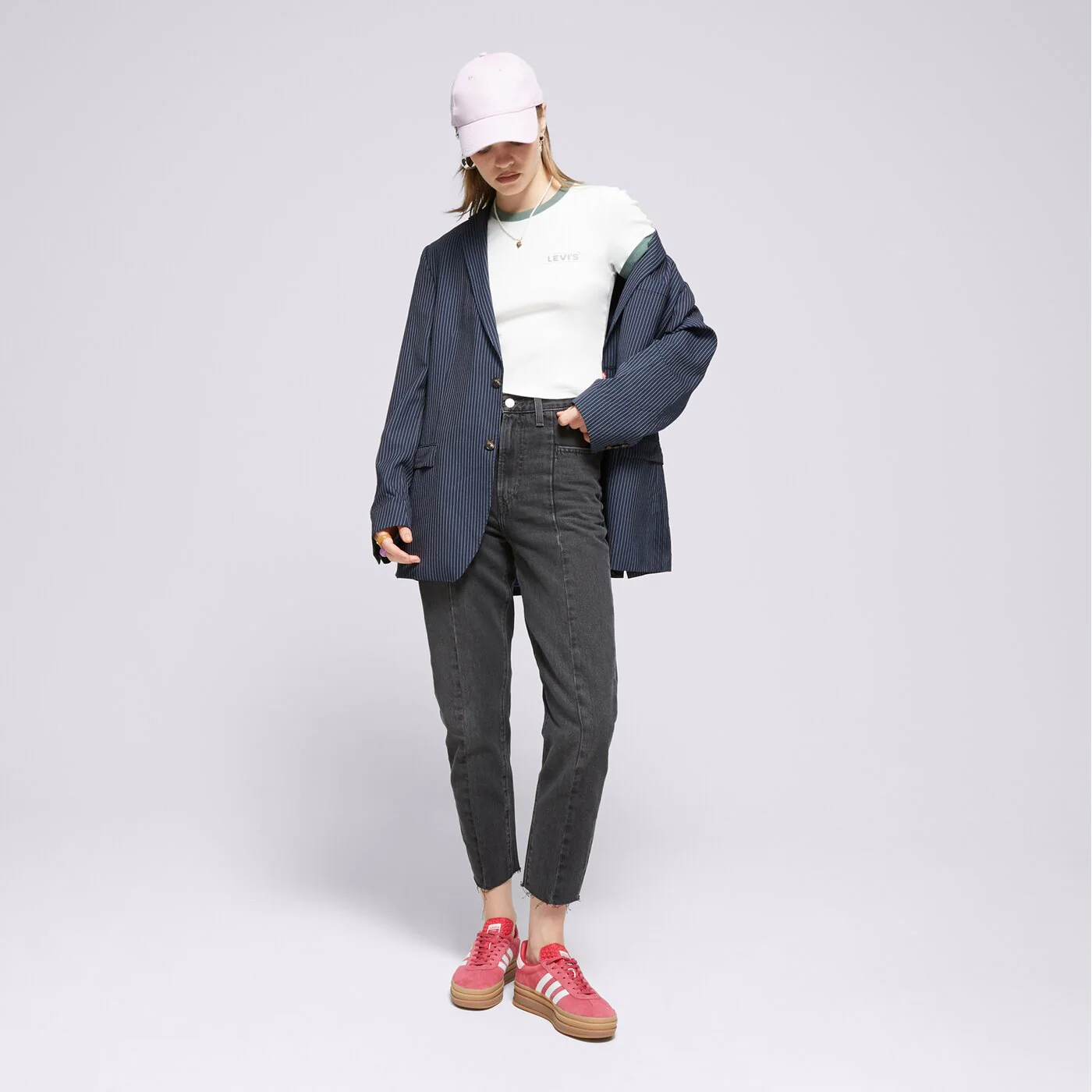 LEVI'S NADRÁG HW MOM JEAN ALTERED BLACKS