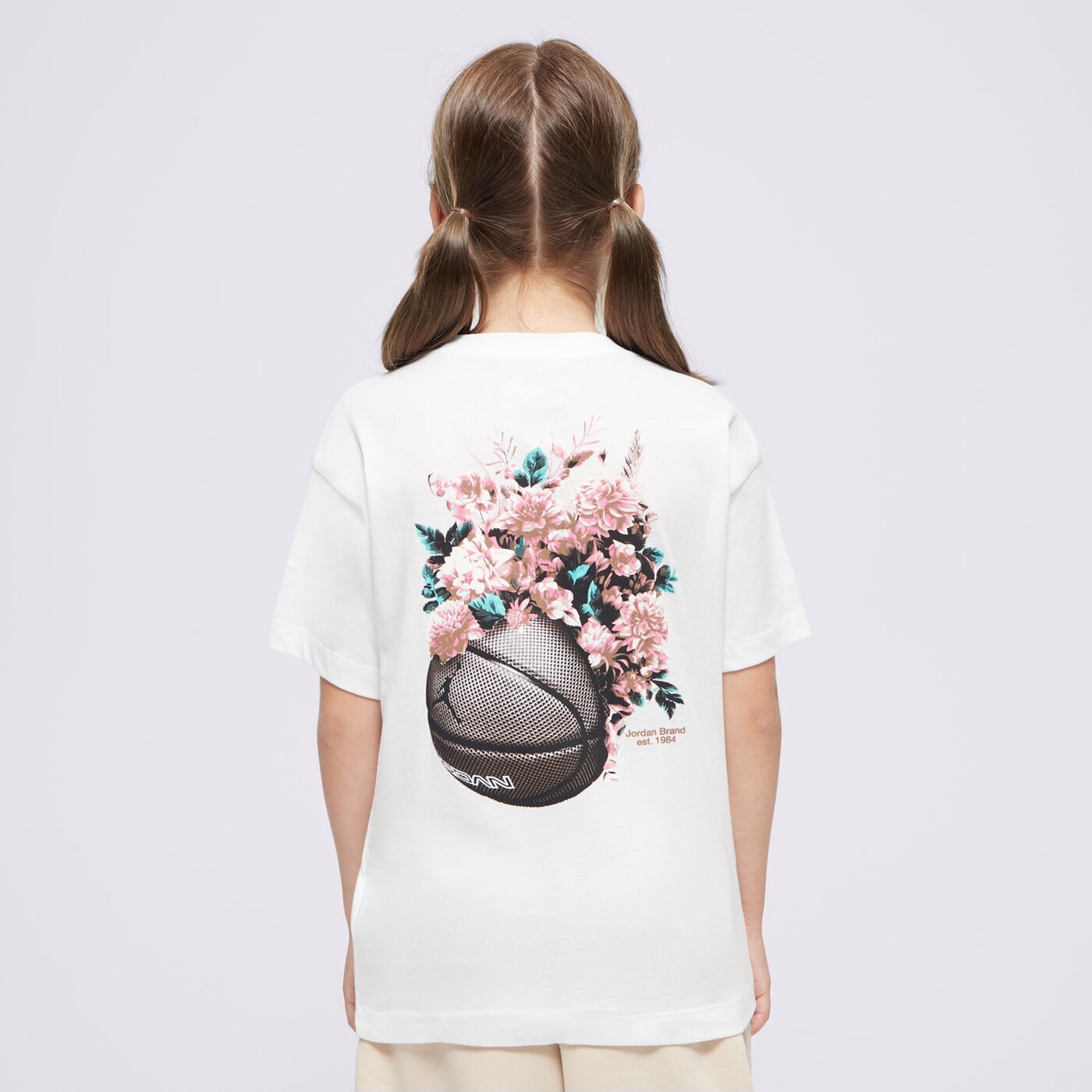 JORDAN PÓLÓ JDG FLORAL JUMPMAN SS TEE GIRL