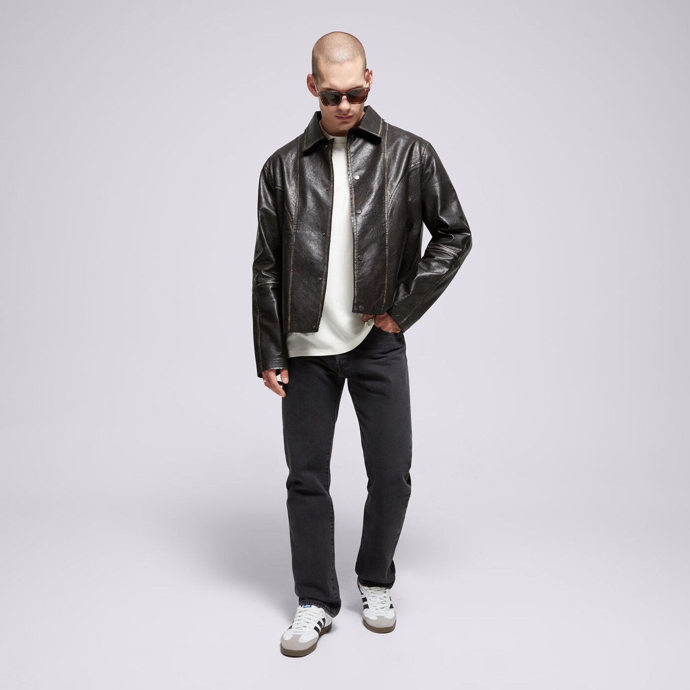 LEVI'S NADRÁG 501® 93 STRAIGHT BLACKS