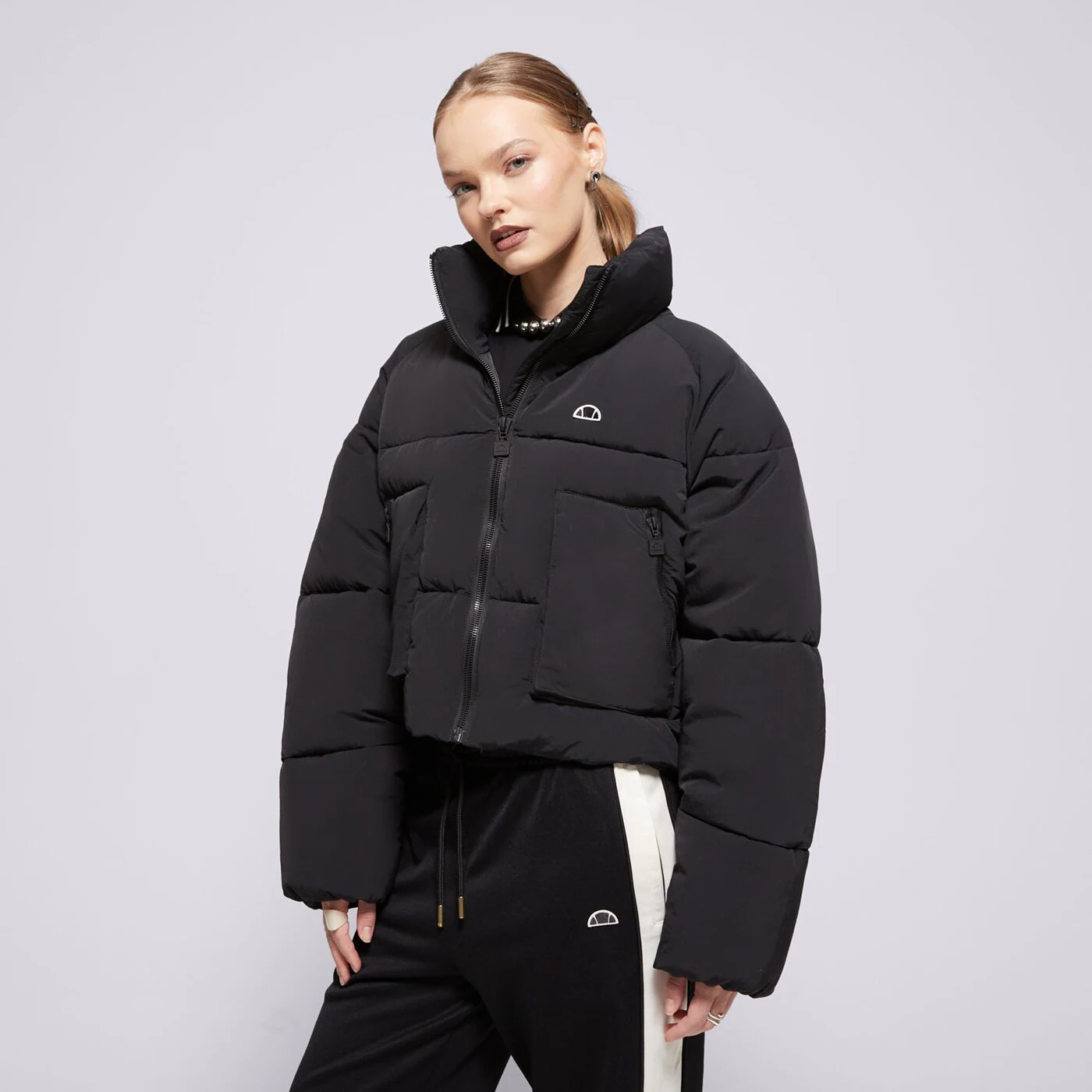 ELLESSE KABÁT PEHELY GAFFER PADDED JACKET BLK