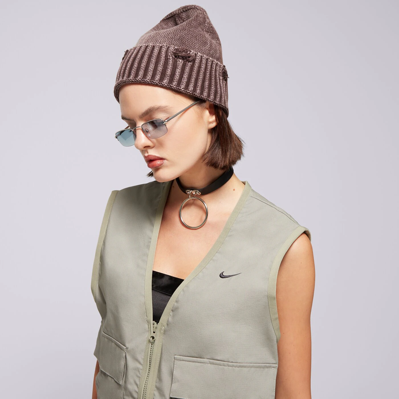 NIKE UJJATLAN PULÓVER W NSW   ESSTL WVN LSE CRGO VEST