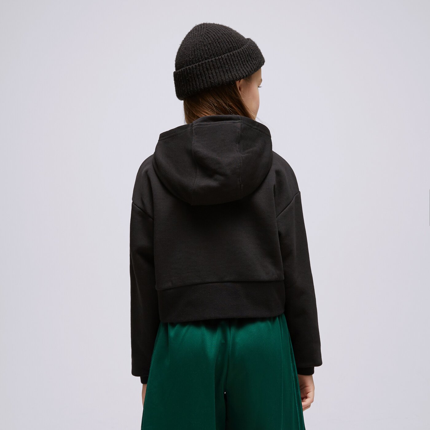 ADIDAS PULÓVER KAPUCNIS CROPPED GIRL