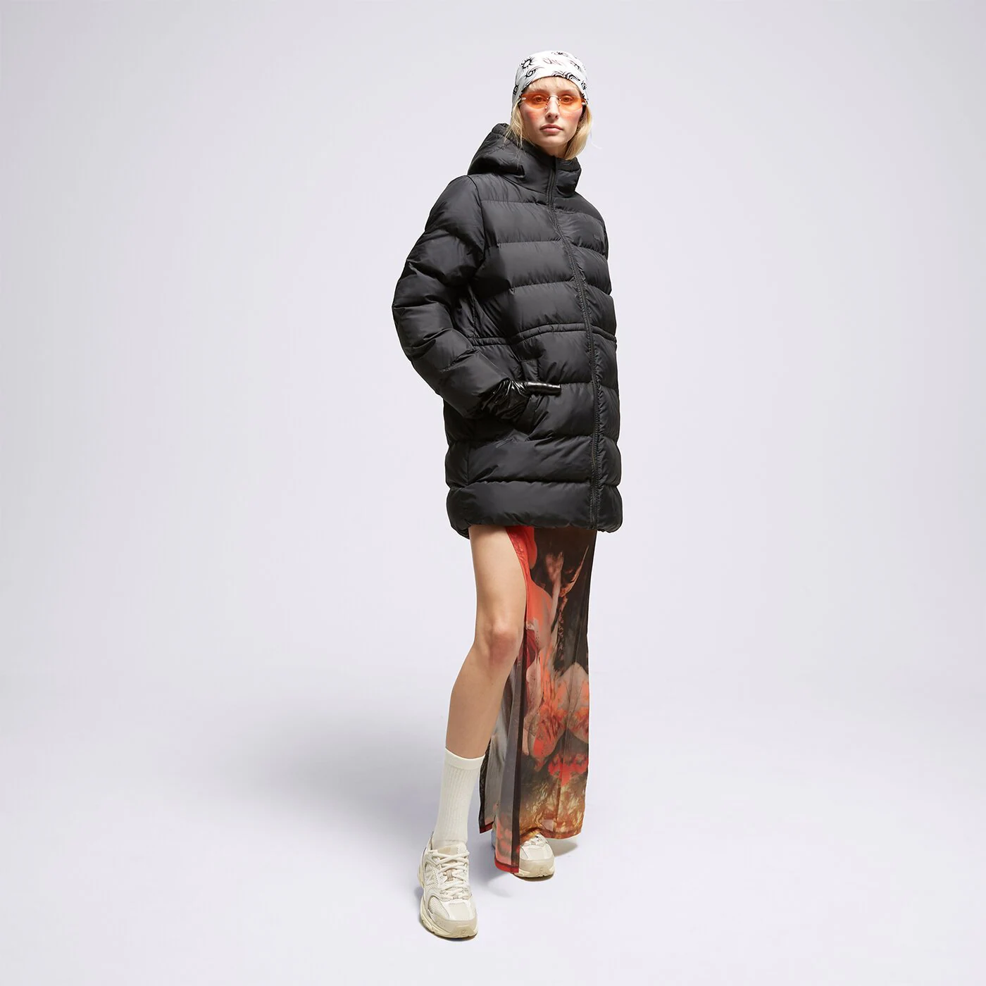 LEVI'S HOSSZÚ KABÁT HOODED MIDI