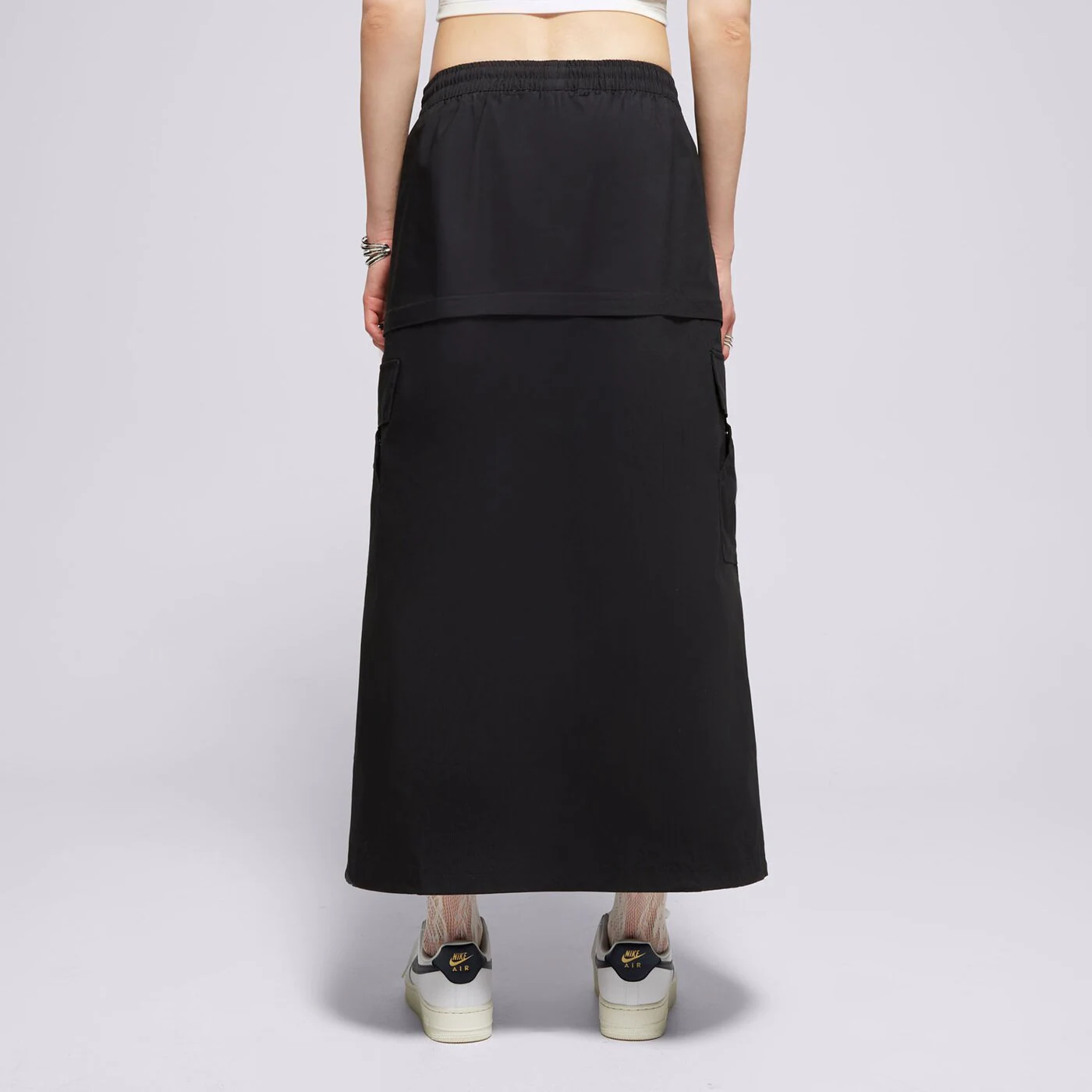 NIKE SZOKNYA W NSW ESSTL WVN MR CGO MDI SKT