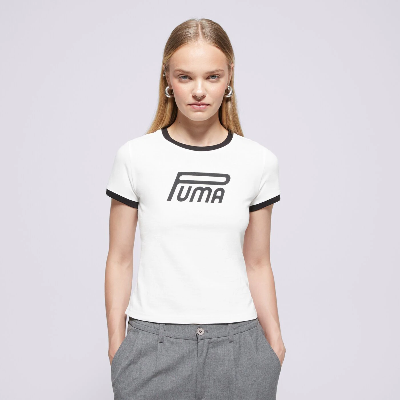PUMA PÓLÓ FUTURE.PUMA.ARCHIVE GRAPHIC SLIM TEE