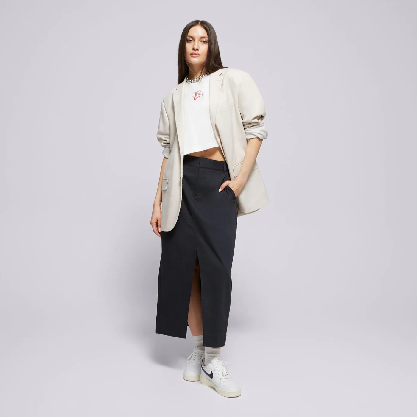 NIKE SZOKNYA NSW CLLCTN TWILL SKIRT FRWY