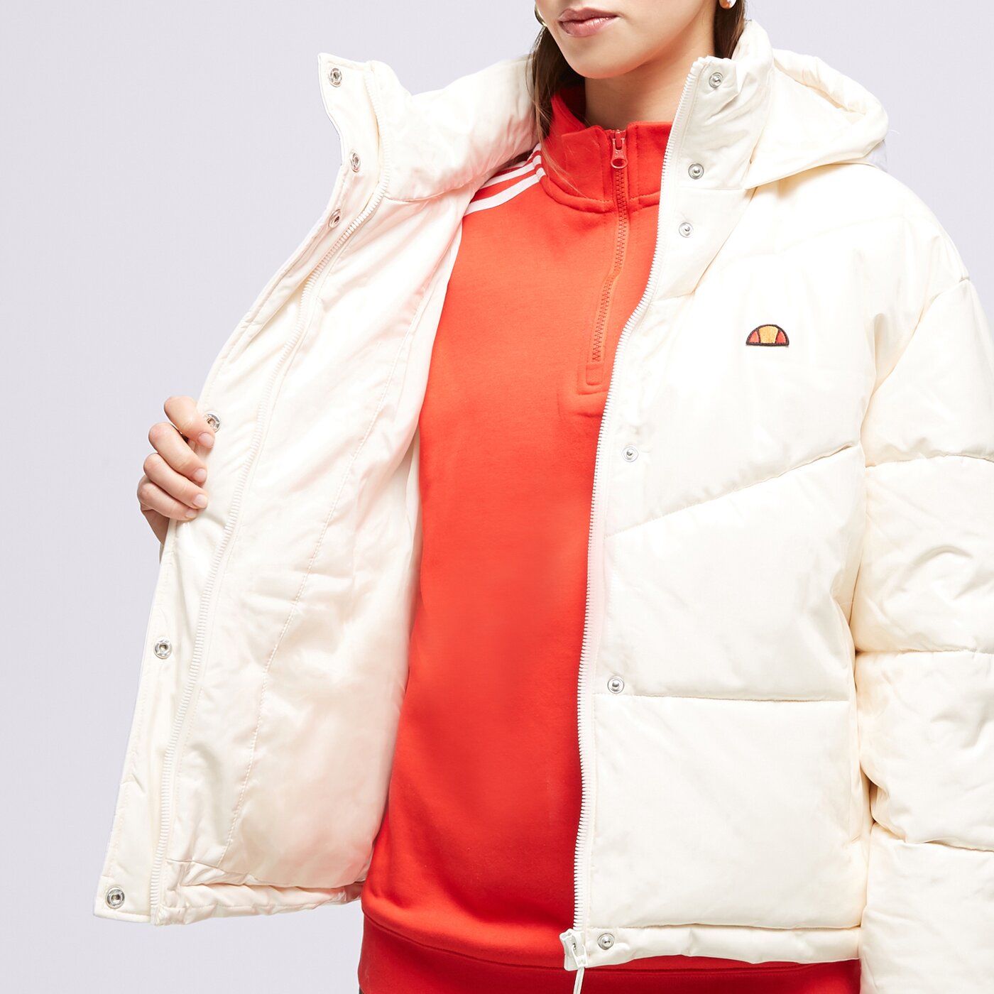 ELLESSE KABÁT PEHELY TARANTINO OFF WHT PADDED JACKET