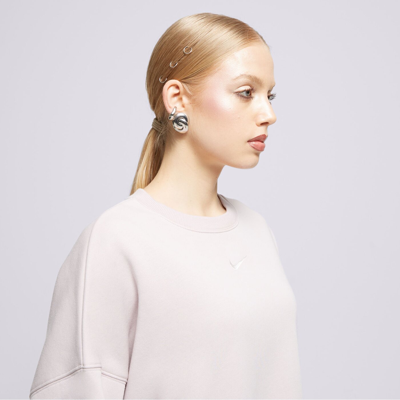 NIKE PULÓVER W NSW PHNX FLC OOS CREW